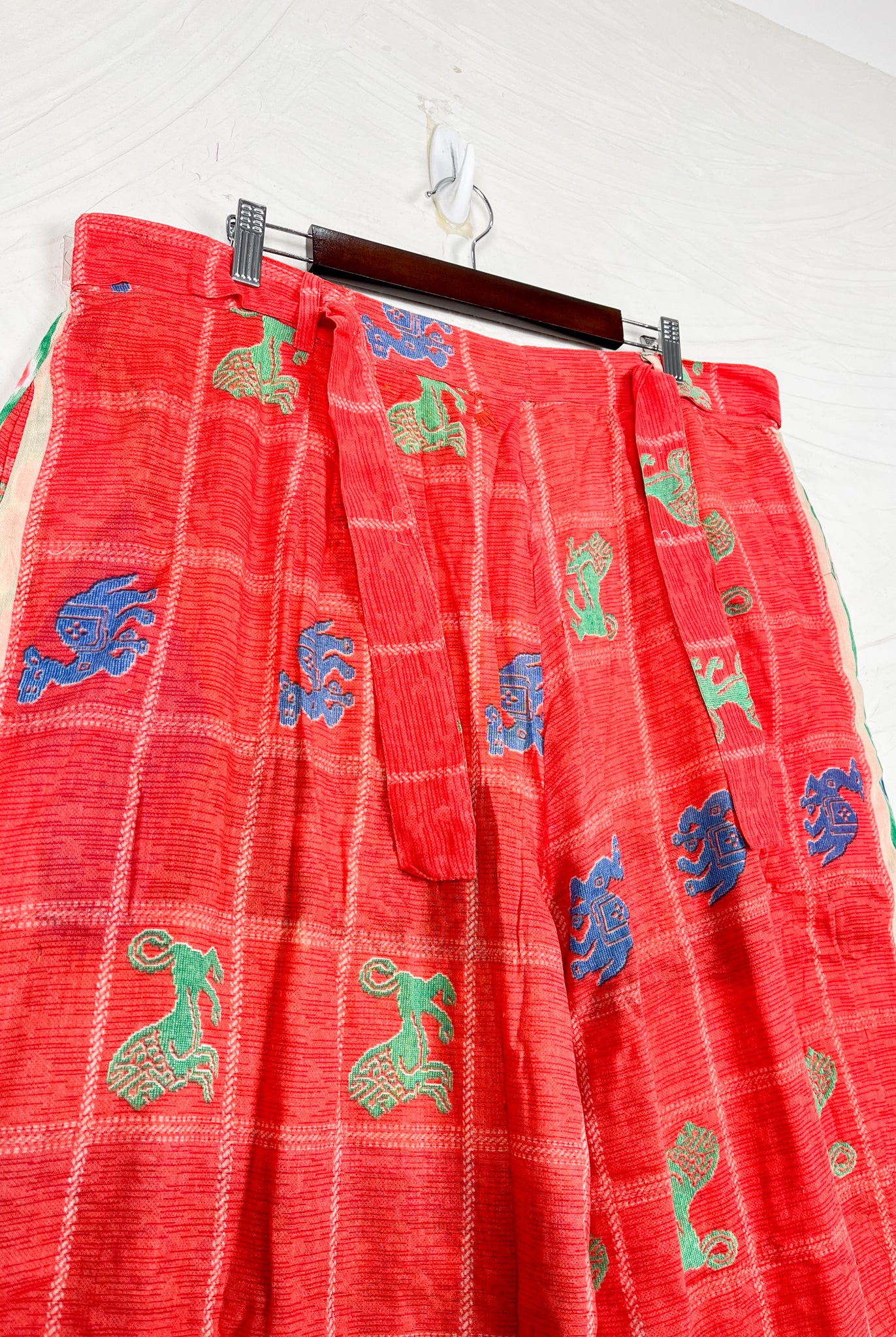 reversible pants - Love Protect Sustain