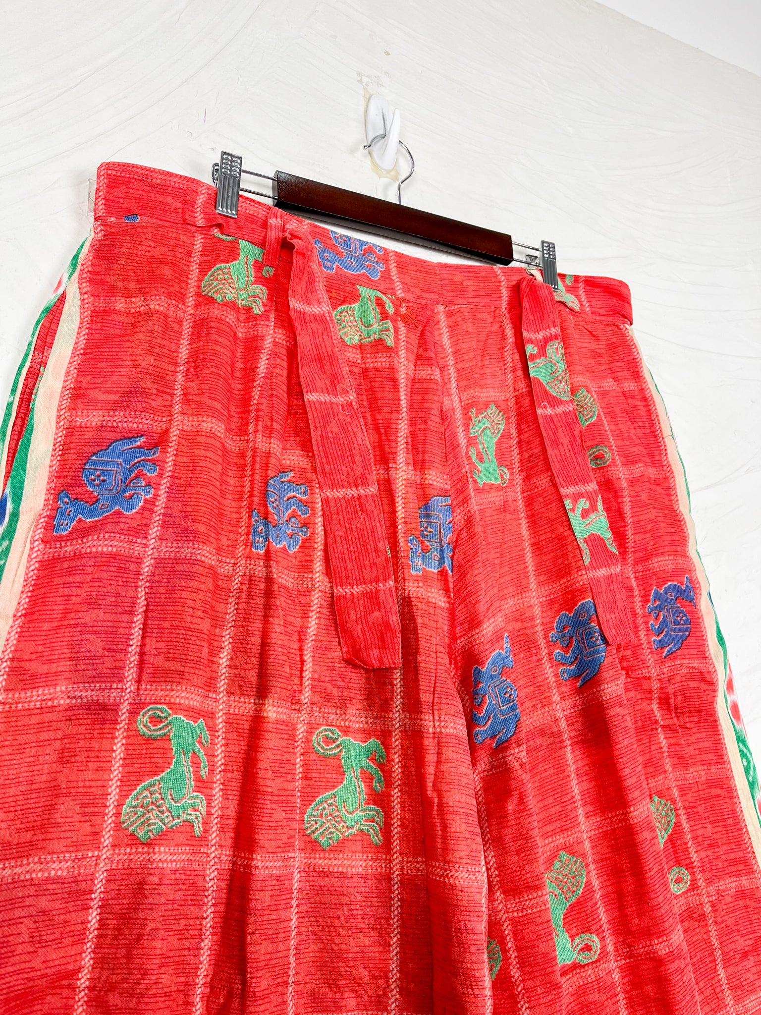 reversible pants - Love Protect Sustain