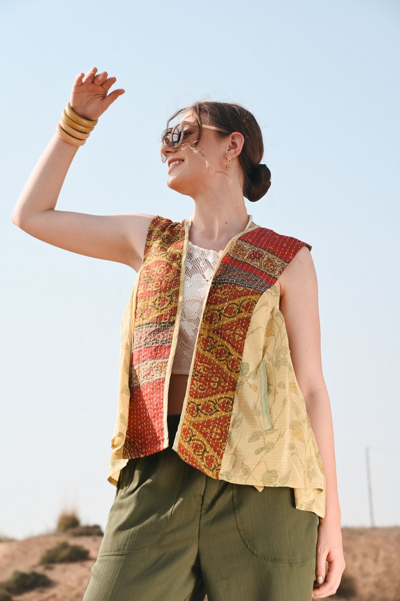 summer women vest - Love Protect Sustain