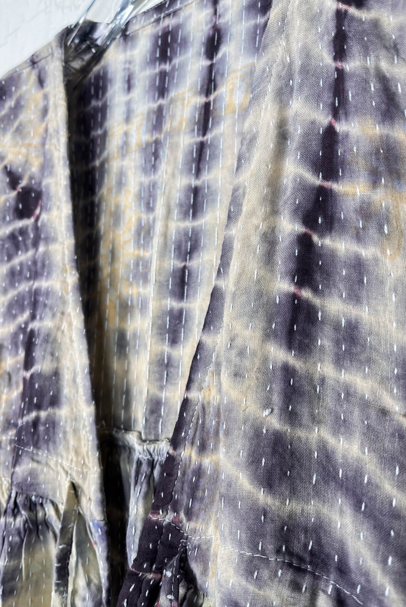 unique tie dye kantha jumpsuit - Love Protect Sustain