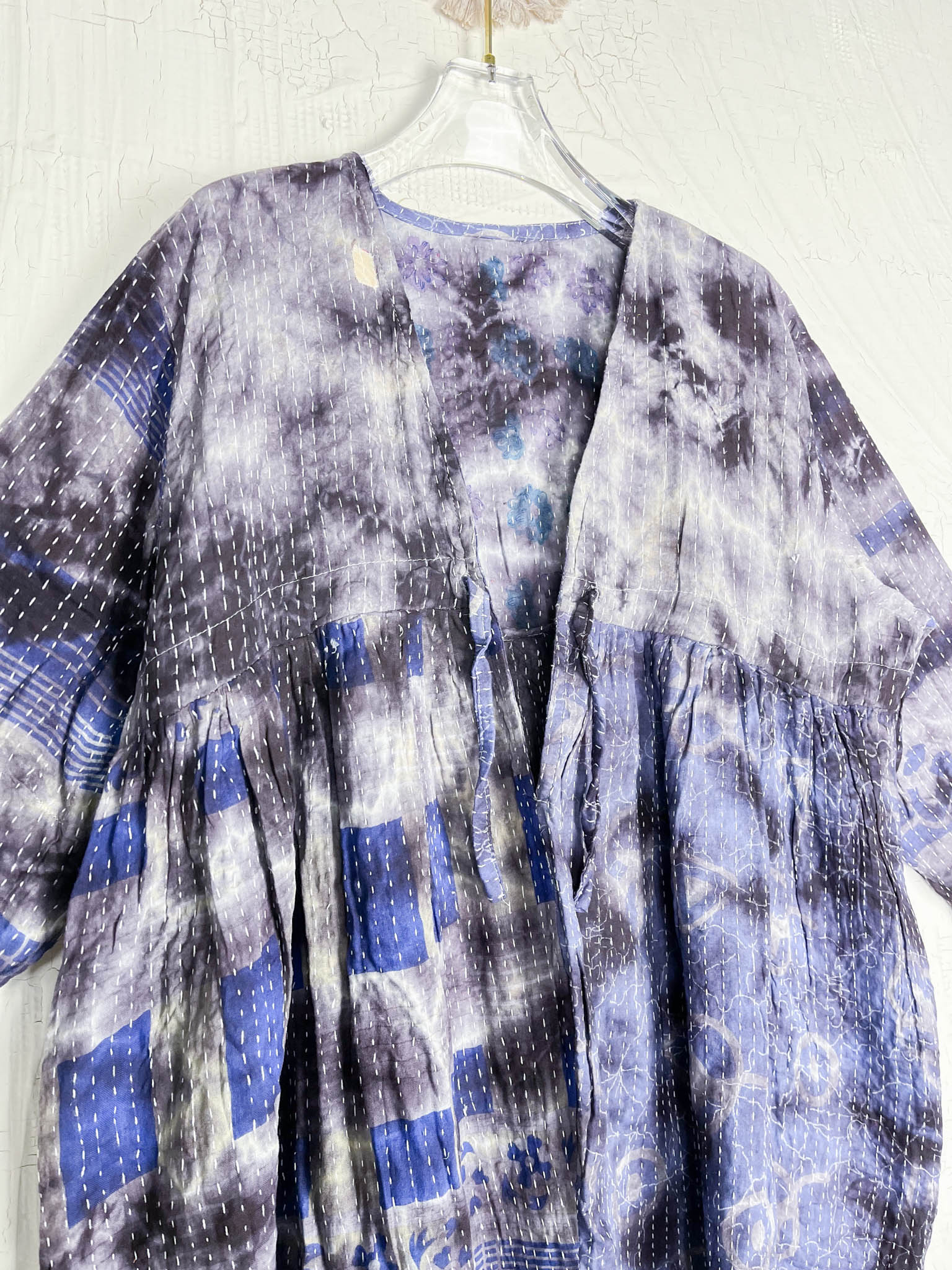 upcycled boho tie dye jumpsuit - Love Protect Sustain