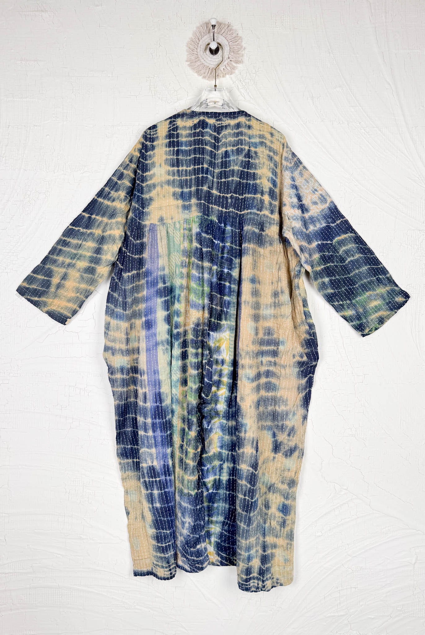 v-neck_kantha_jumpsuit - Love Protect Sustain