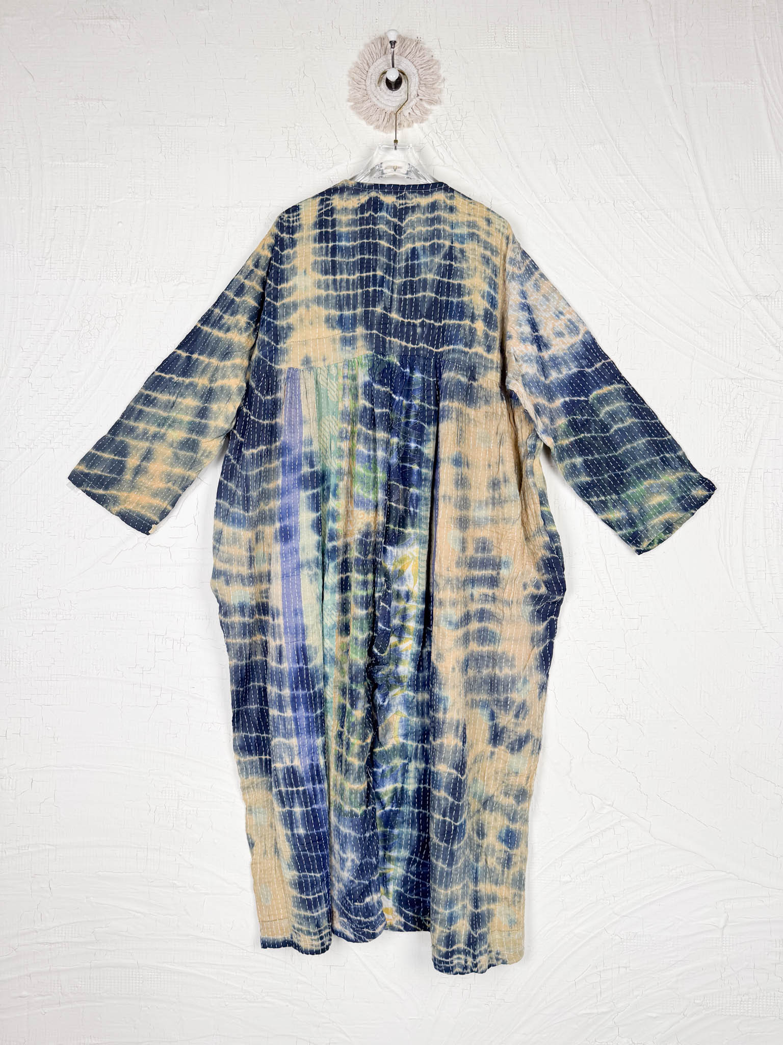 v-neck_kantha_jumpsuit - Love Protect Sustain