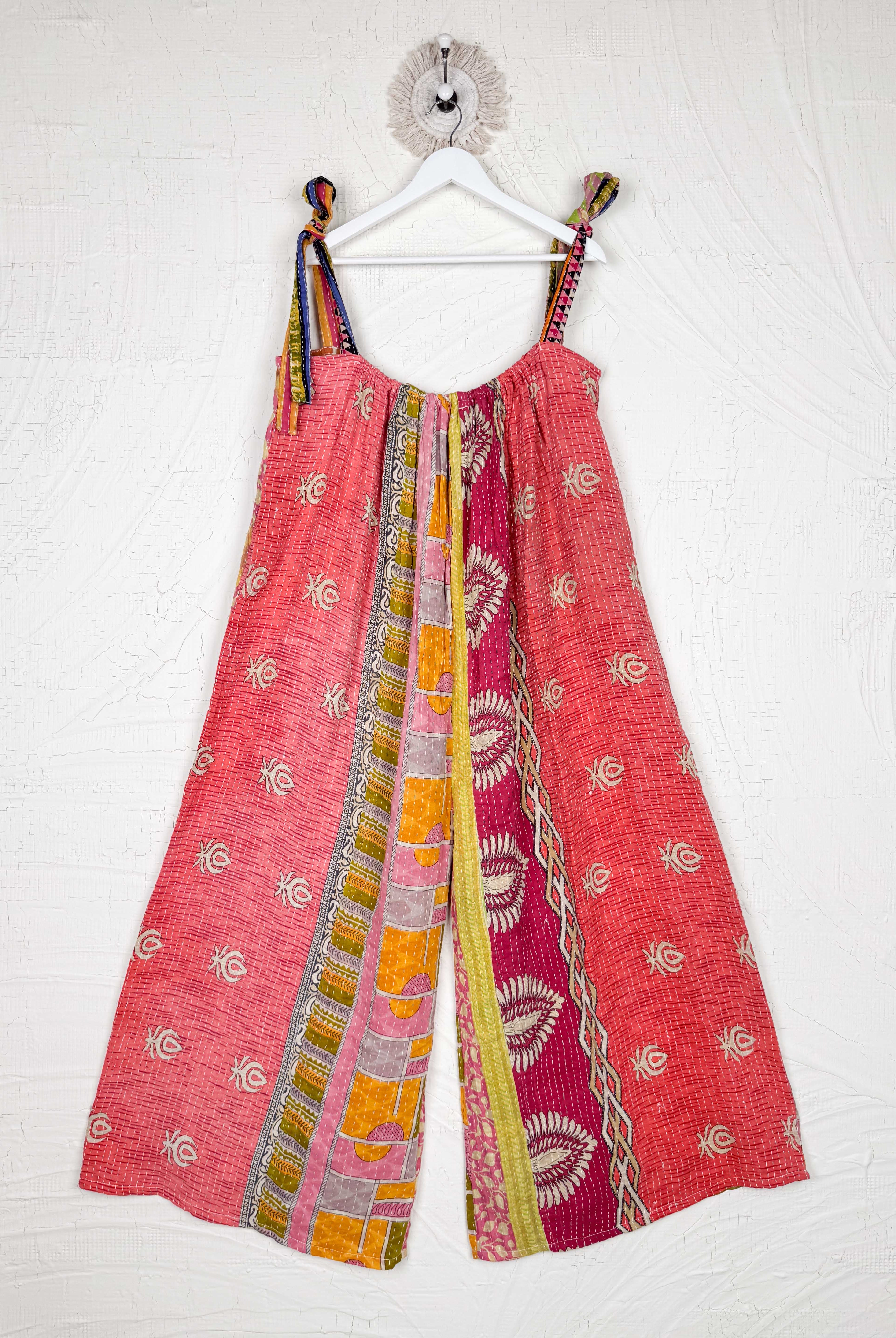 vacation kantha jumpsuit - Love Protect Sustain