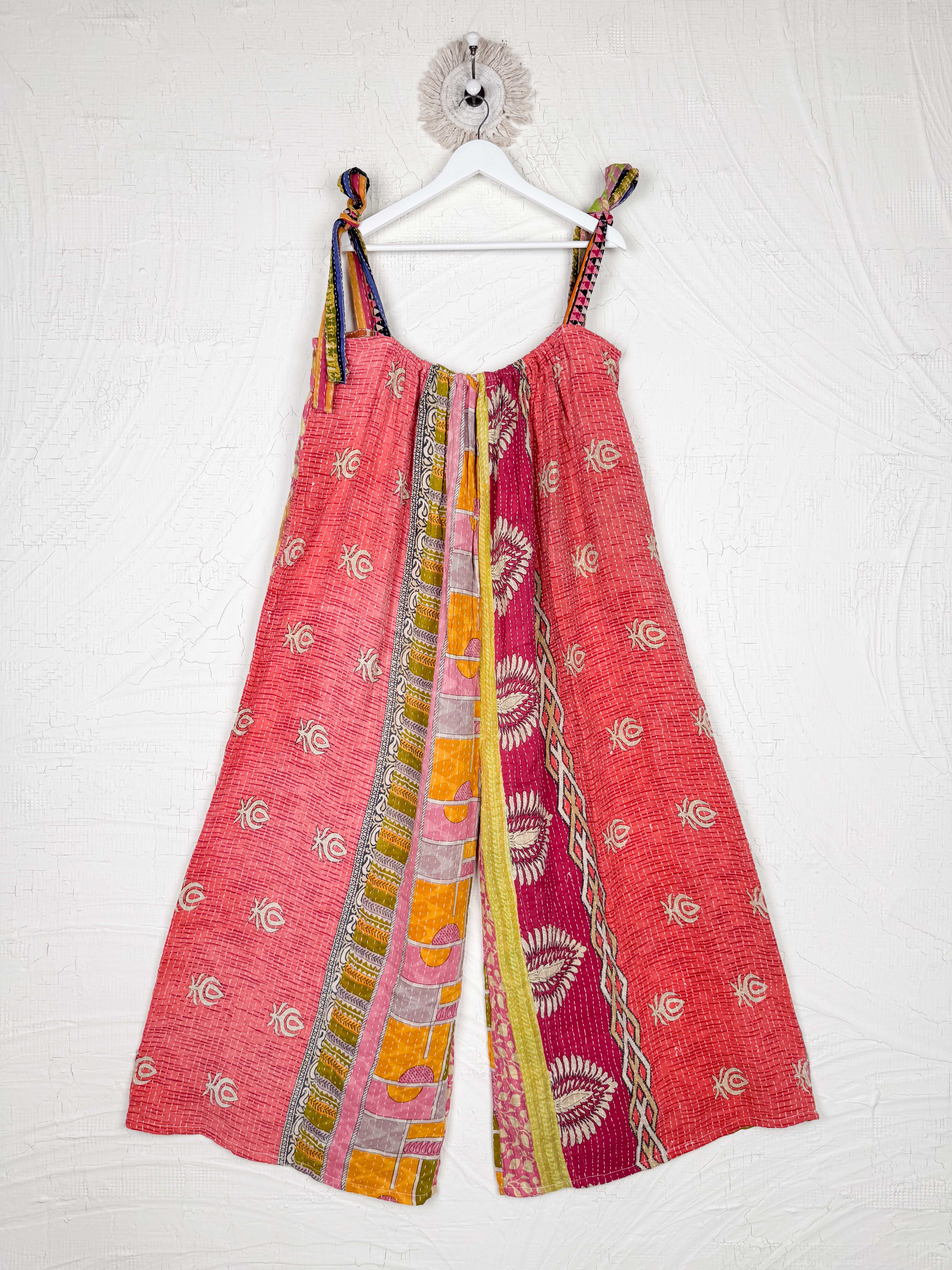 vacation kantha jumpsuit - Love Protect Sustain