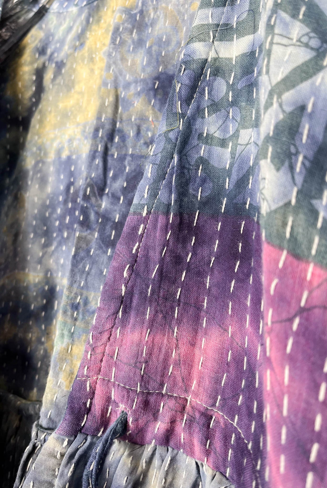 vibrant kantha tie dye jumpsuit - Love Protect Sustain