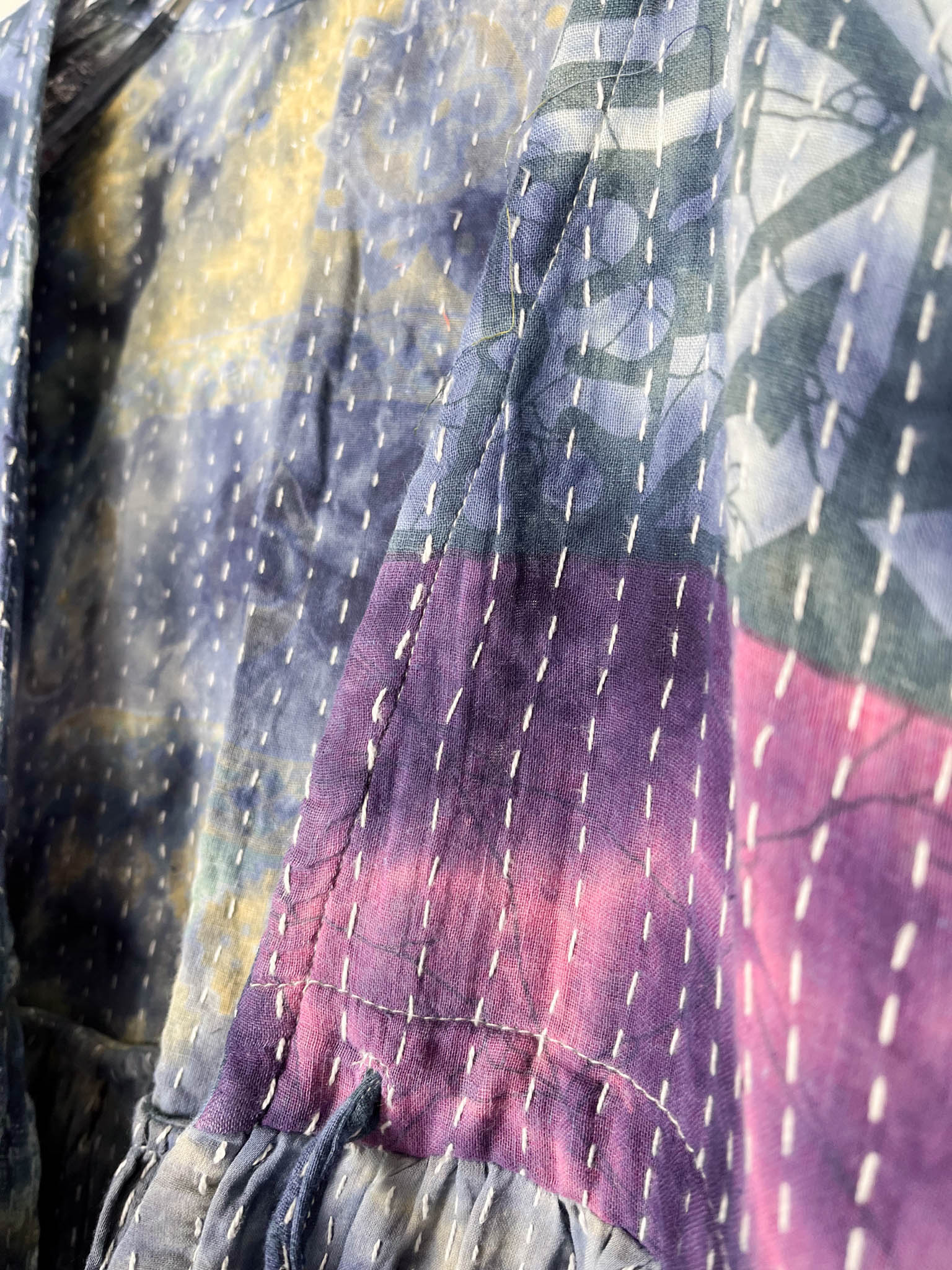 vibrant kantha tie dye jumpsuit - Love Protect Sustain