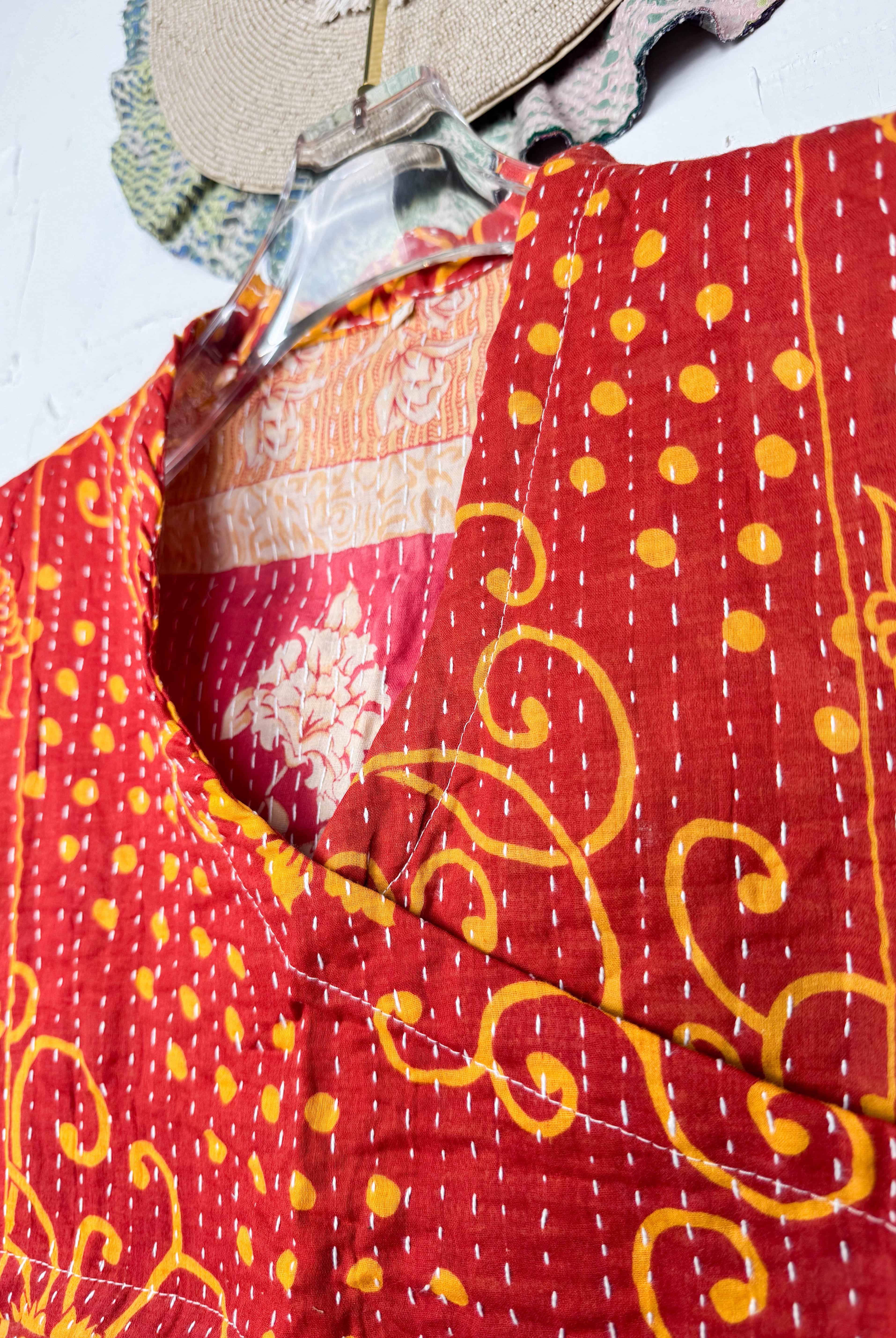 vintage Boho Top - Love Protect Sustain