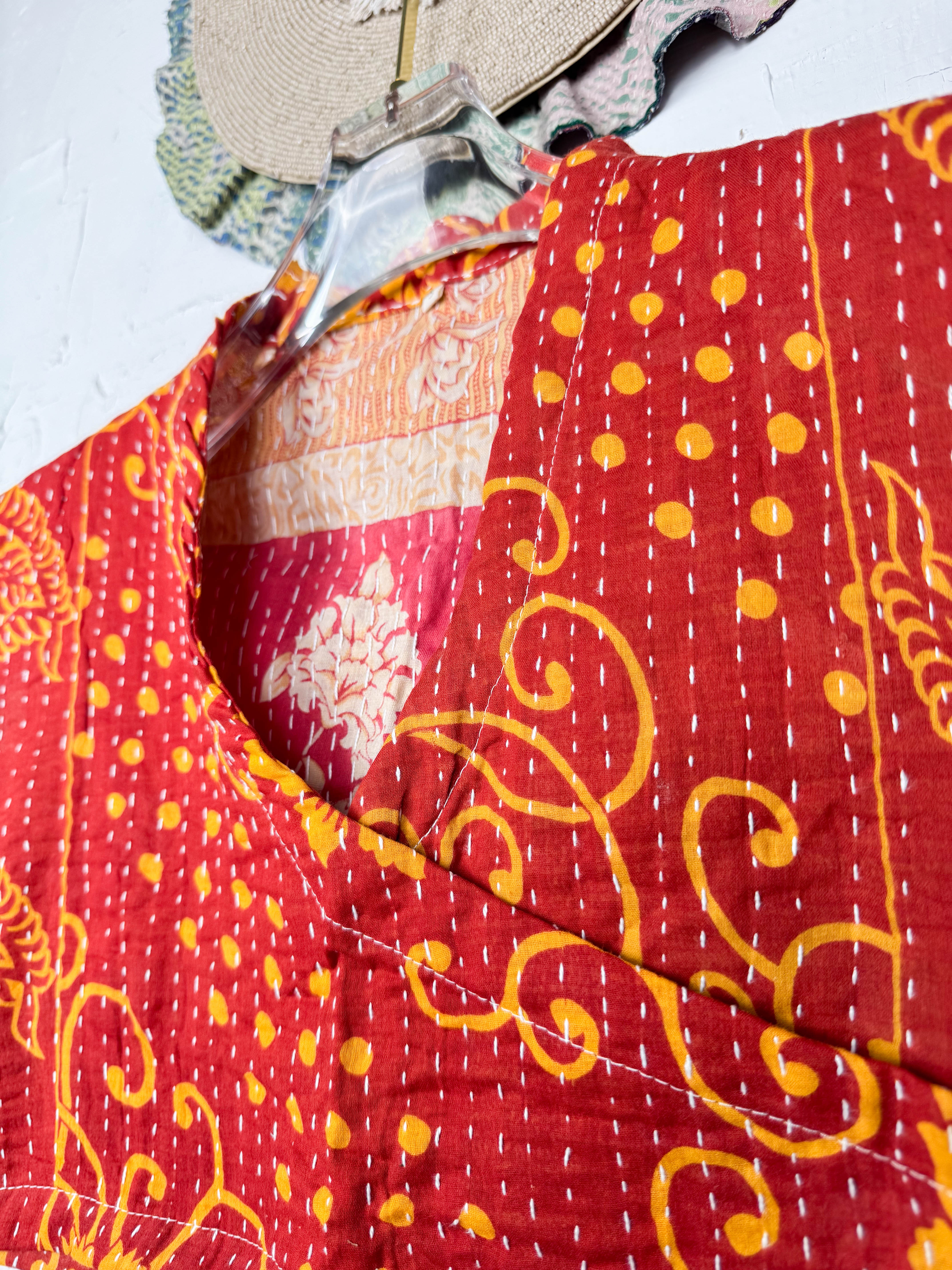 vintage Boho Top - Love Protect Sustain