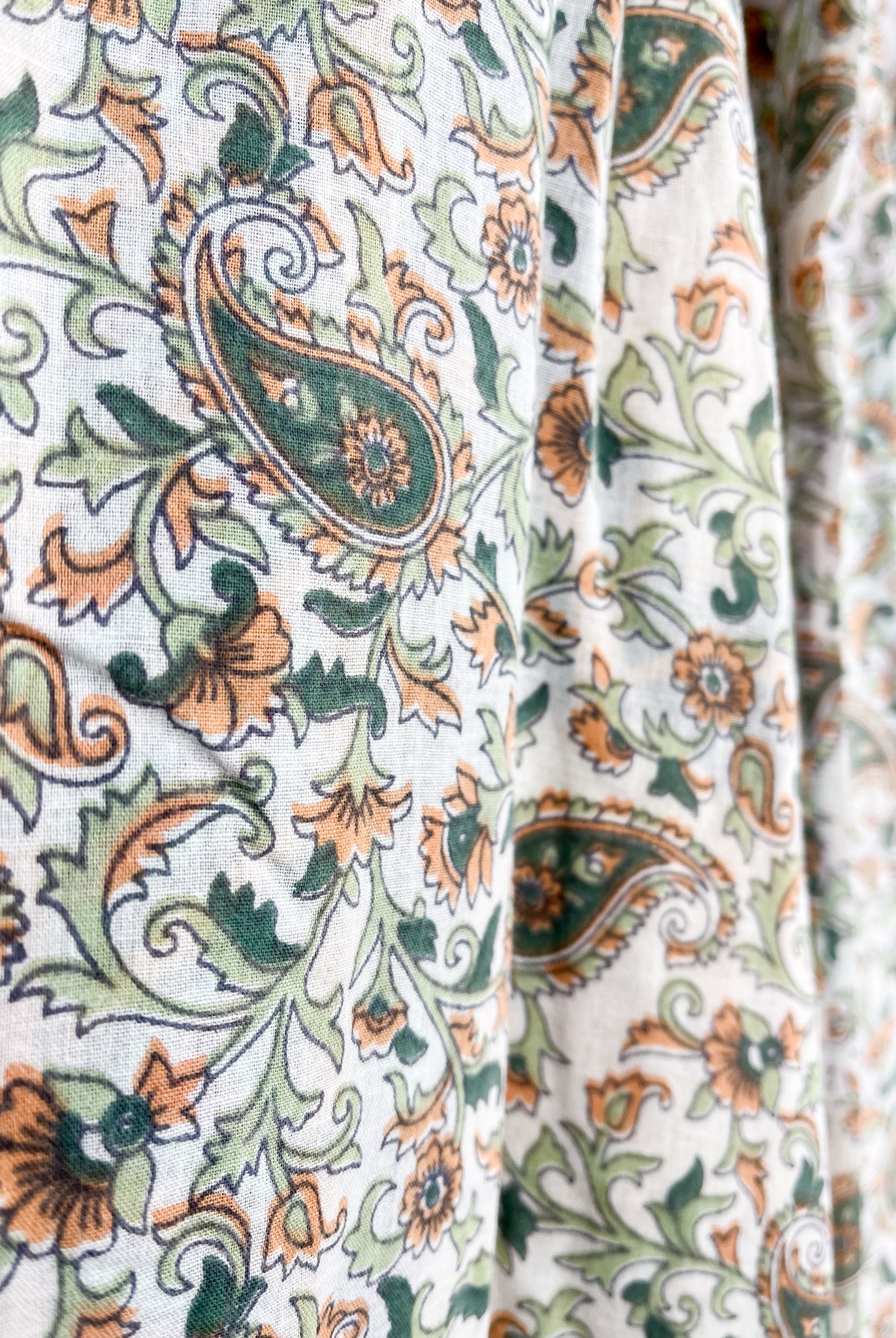 vintage cotton print - Love Protect Sustain