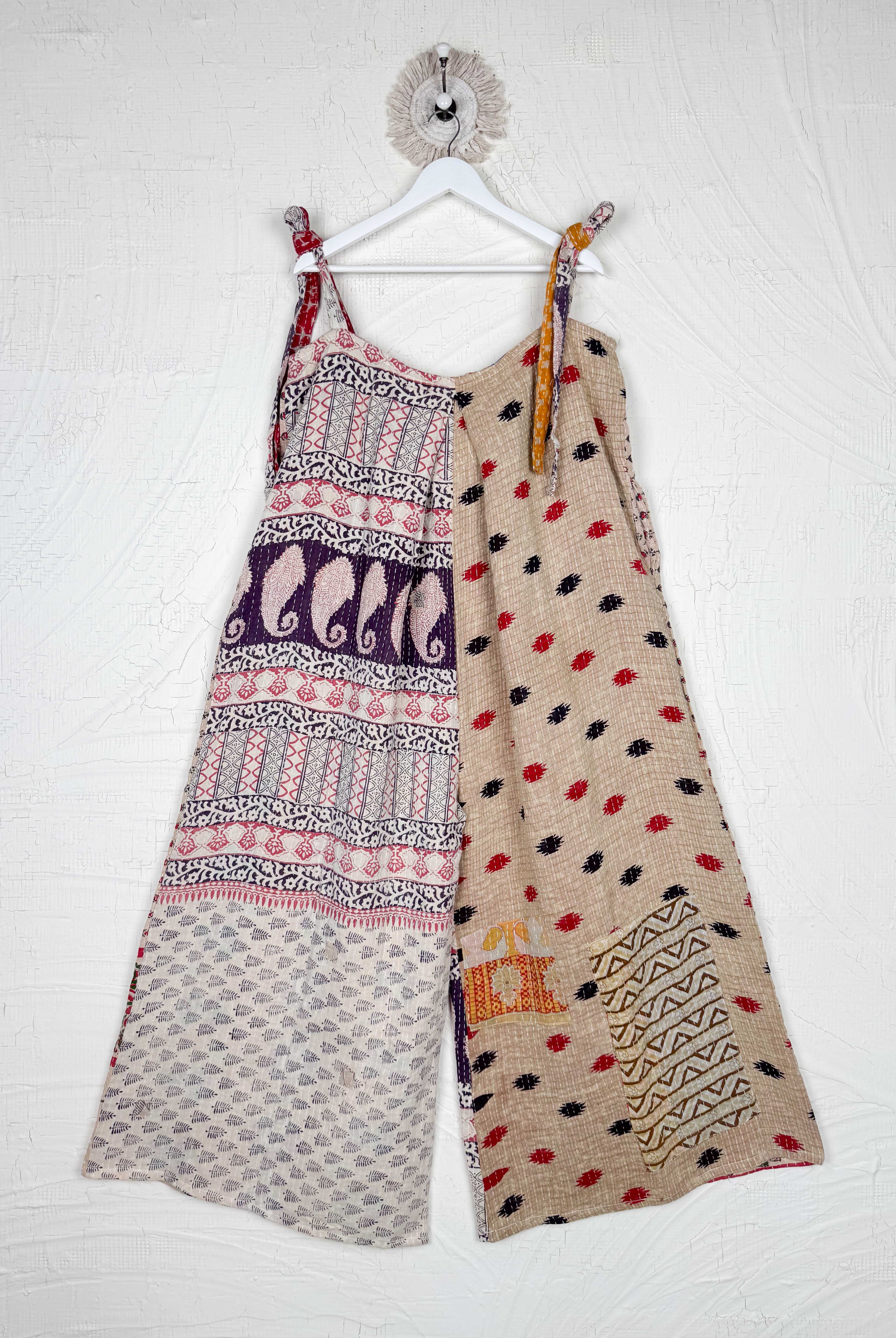 vintage hippi jumpsuit - Love Protect Sustain