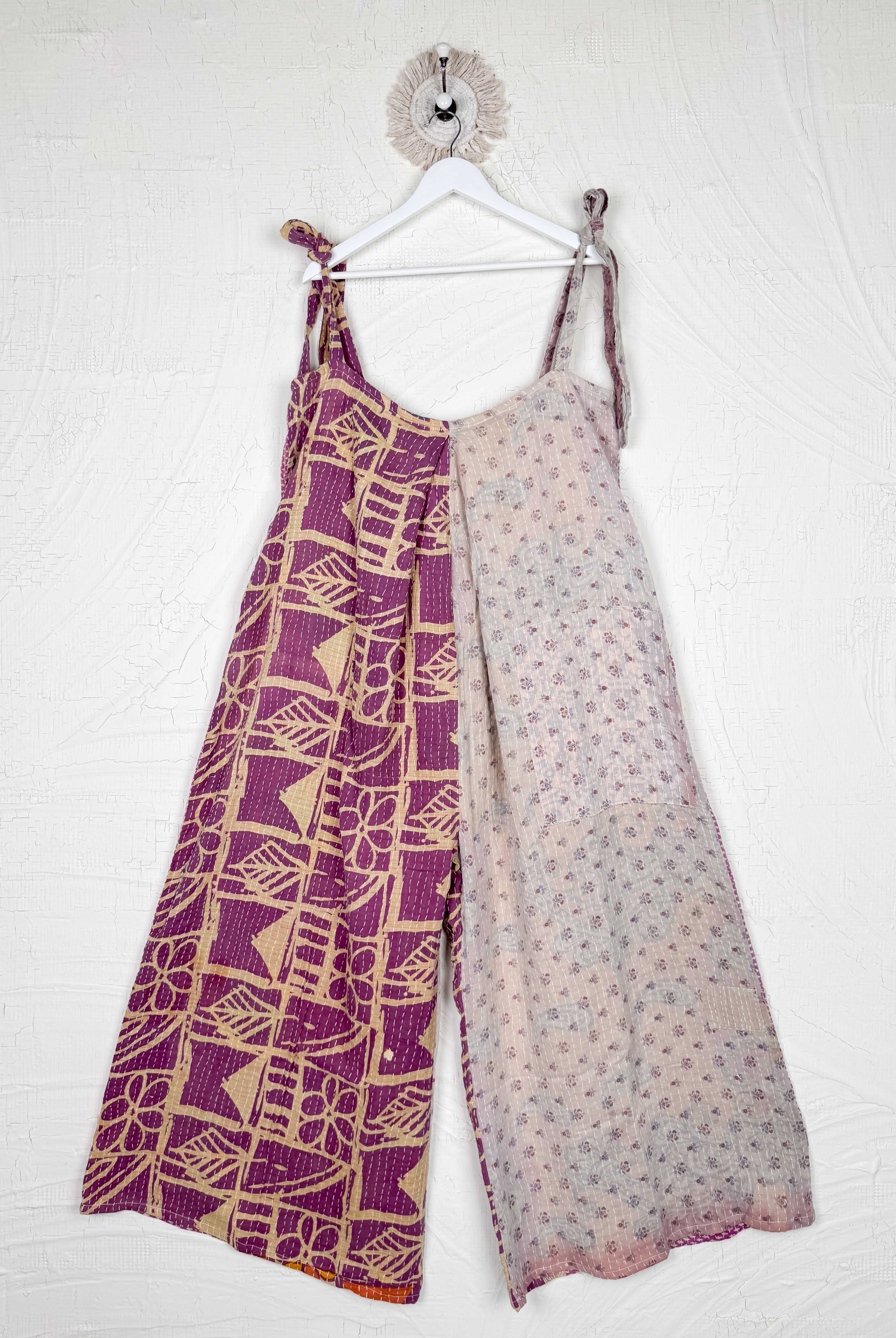 vintage kantha jumpsuit - Love Protect Sustain