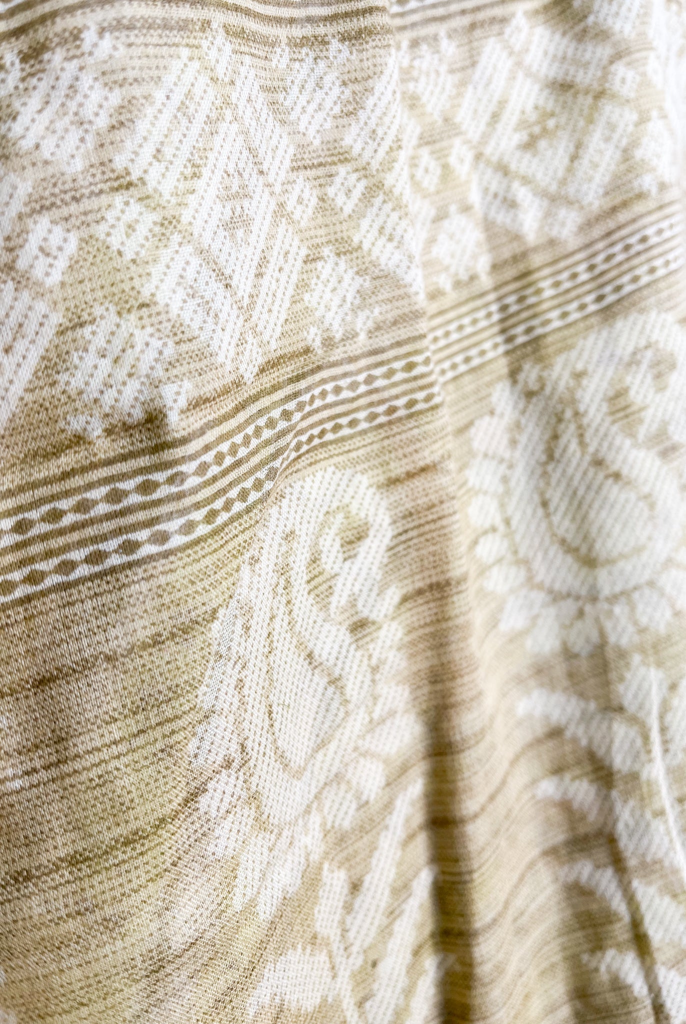 vintage print boho pants - Love Protect Sustain