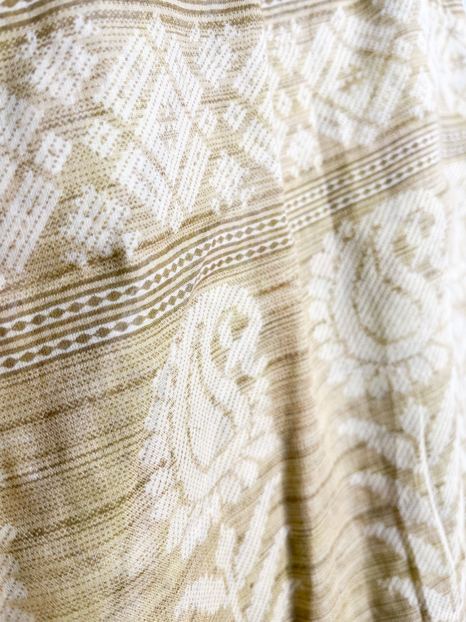 vintage print boho pants - Love Protect Sustain