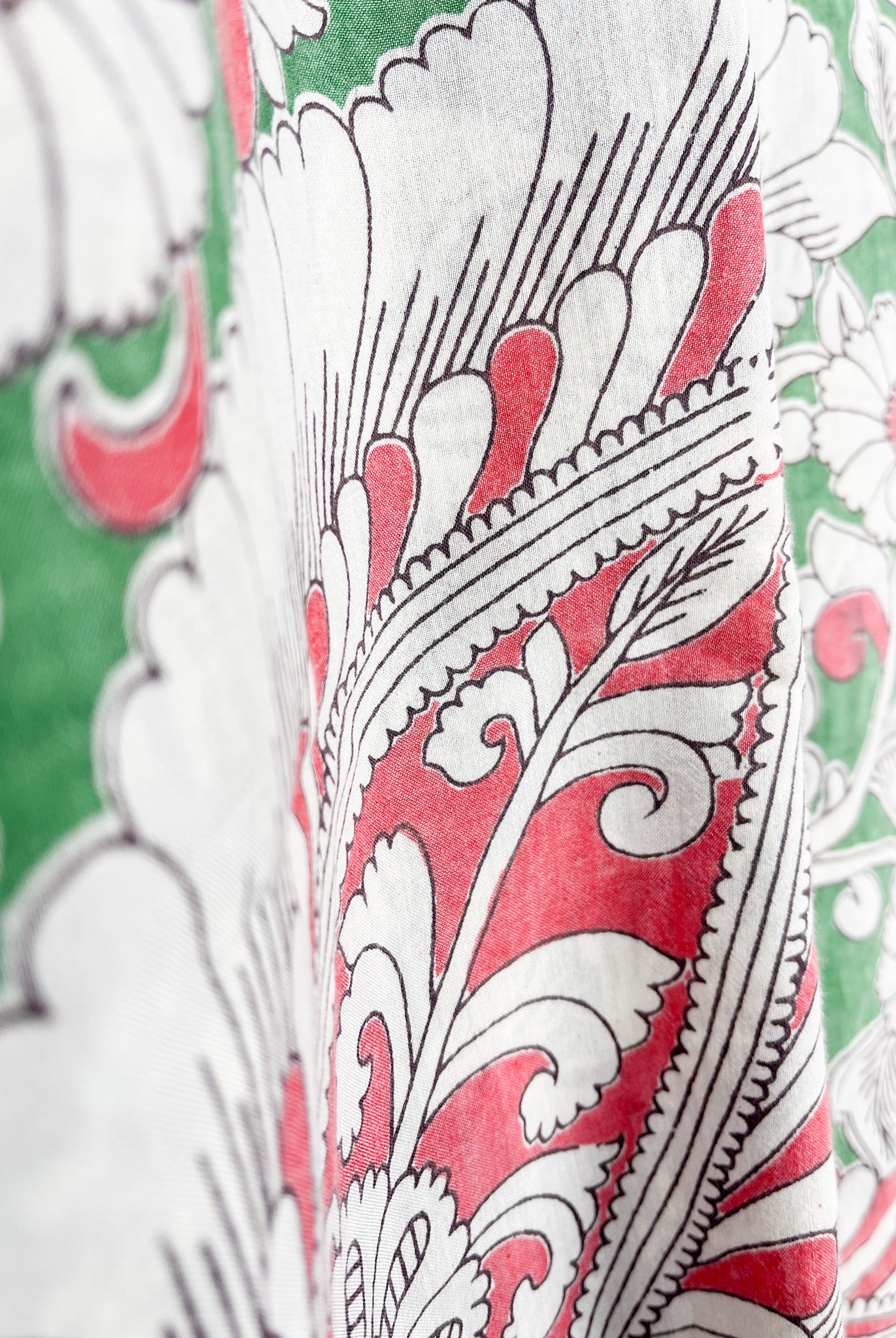 vintage printed pants - Love Protect Sustain