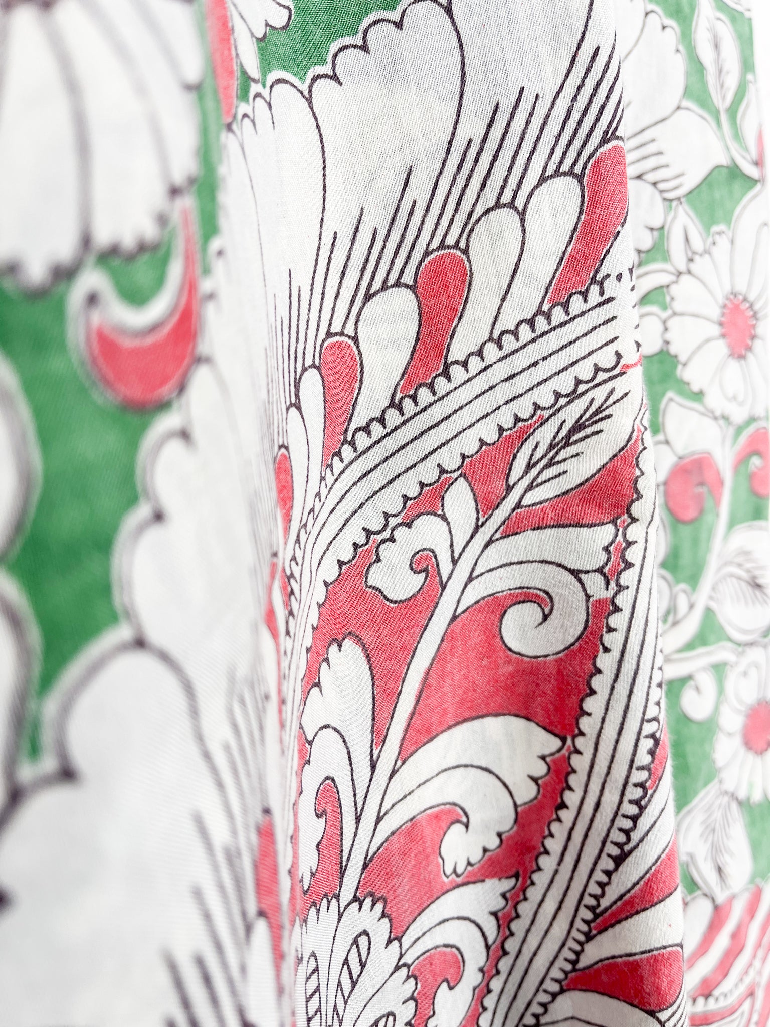 vintage printed pants - Love Protect Sustain