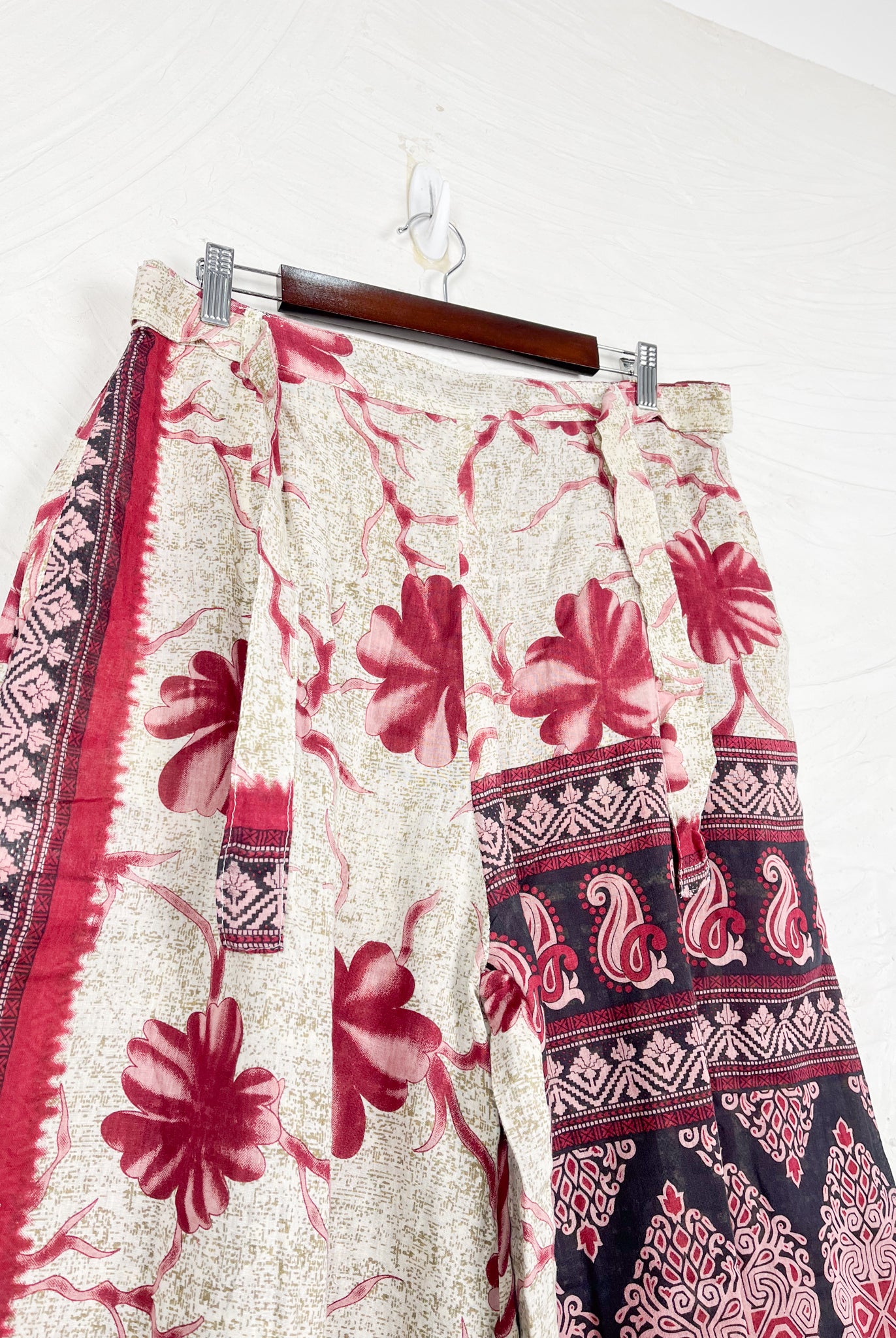 vintage print pants - Love Protect Sustain