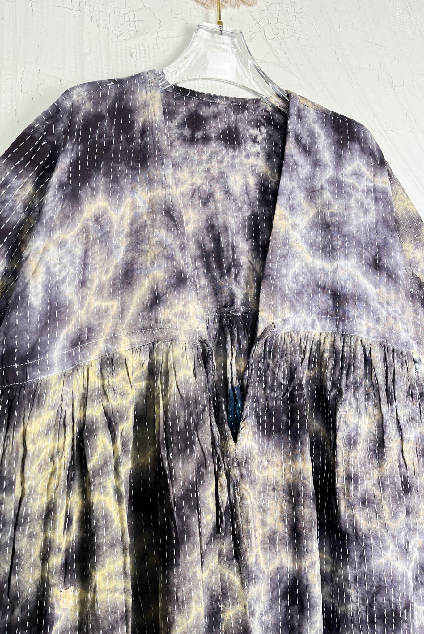 vintage women kantha jumpsuit - Love Protect Sustain