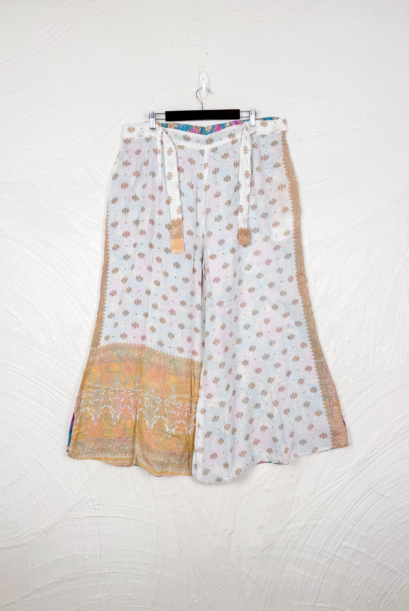 white cotton pants - Love Protect Sustain