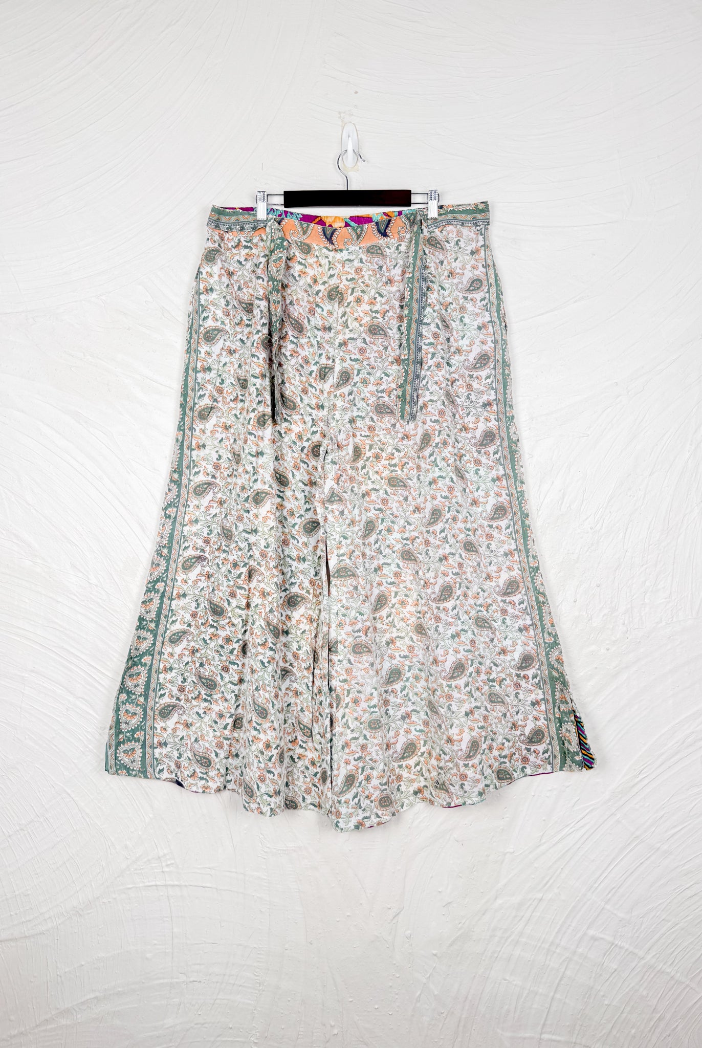 white cotton pants - Love Protect Sustain