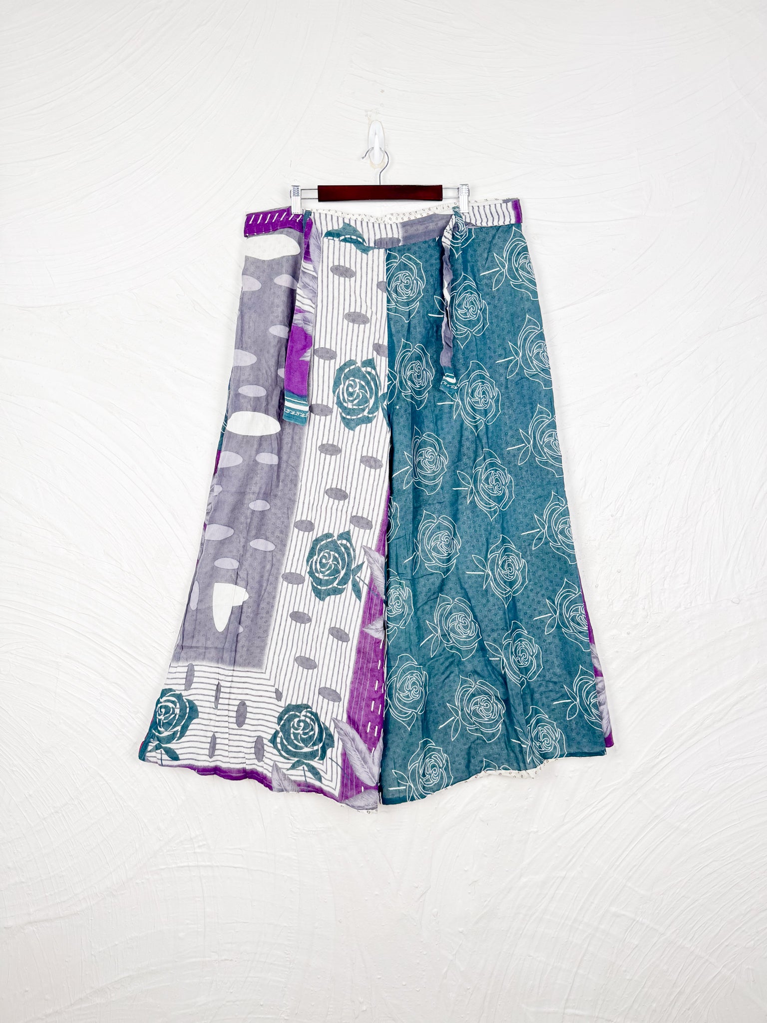 white floral pants - Love Protect Sustain