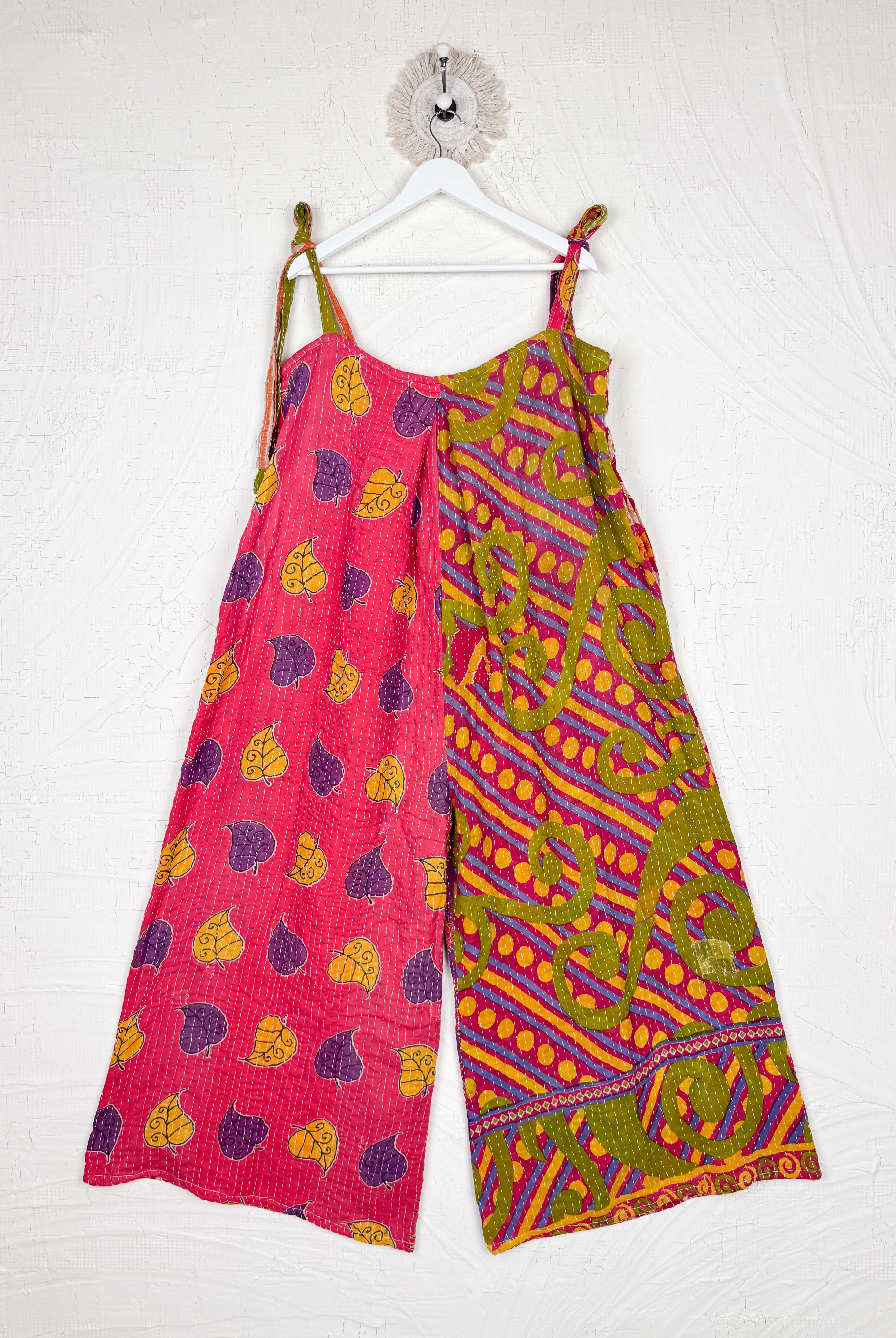 wide leg comfort jumpsuit - Love Protect Sustain