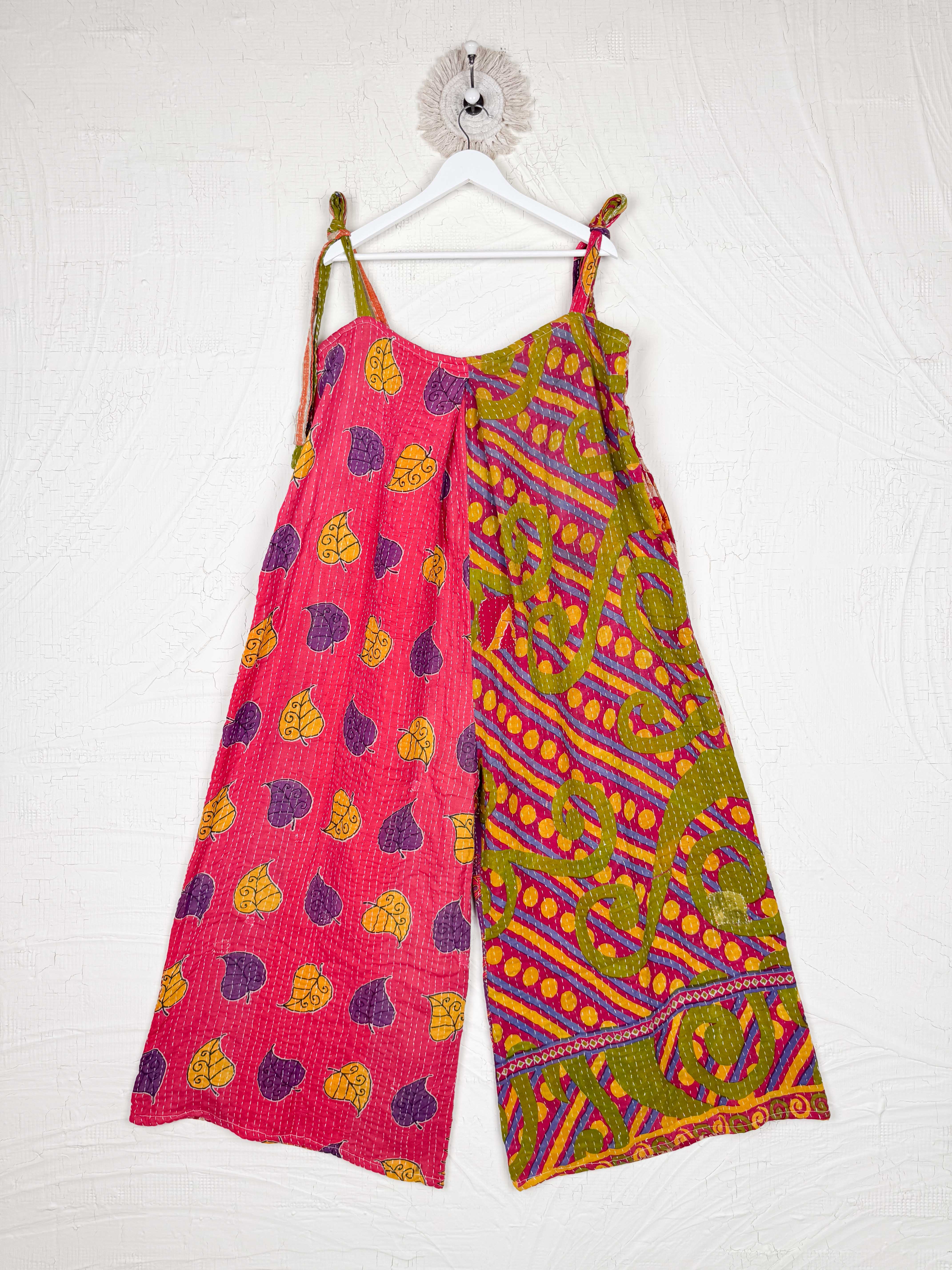 wide leg comfort jumpsuit - Love Protect Sustain