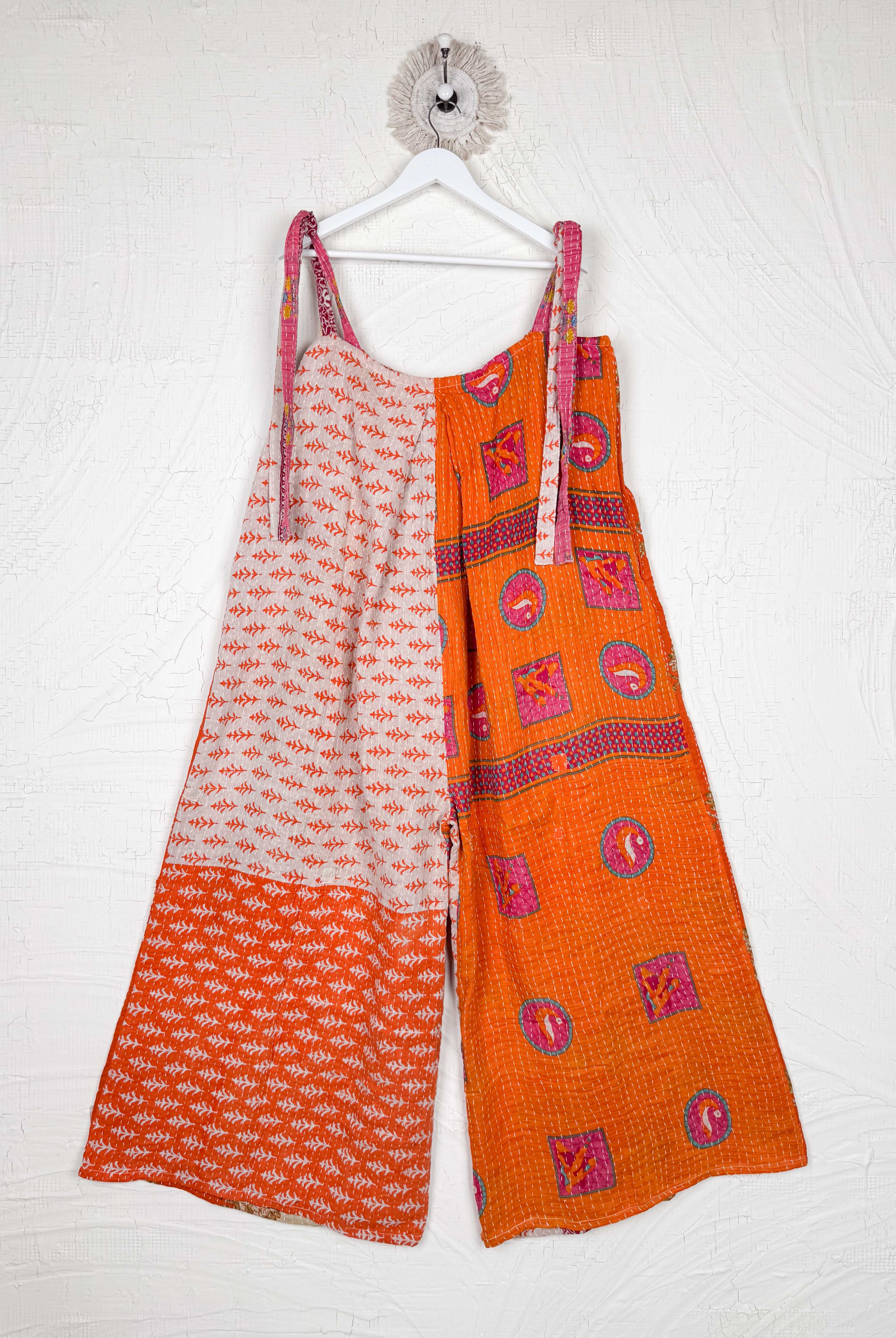 wide leg comfort jumpsuit - Love Protect Sustain