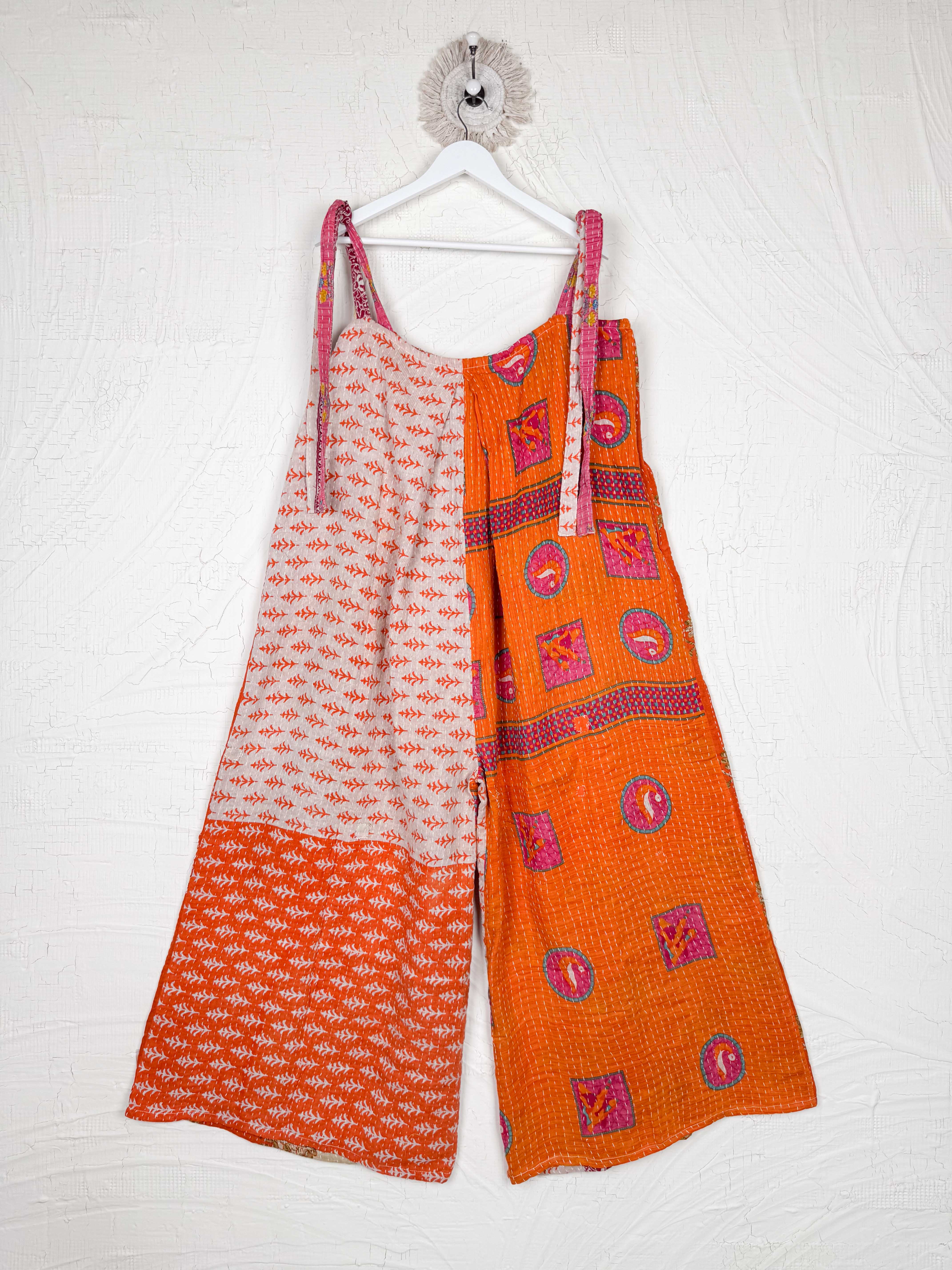 wide leg comfort jumpsuit - Love Protect Sustain