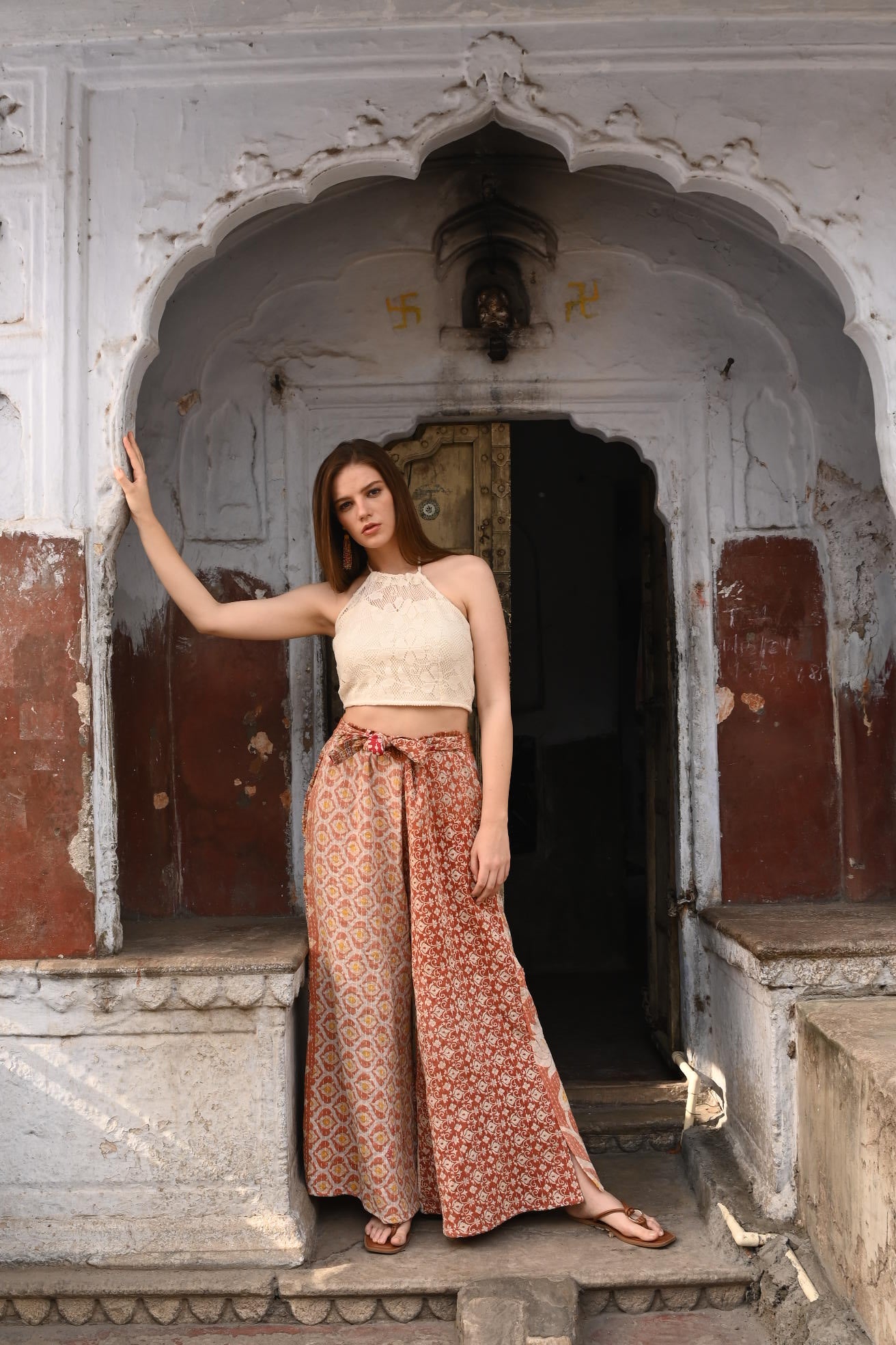 women boho pants - Love Protect Sustain