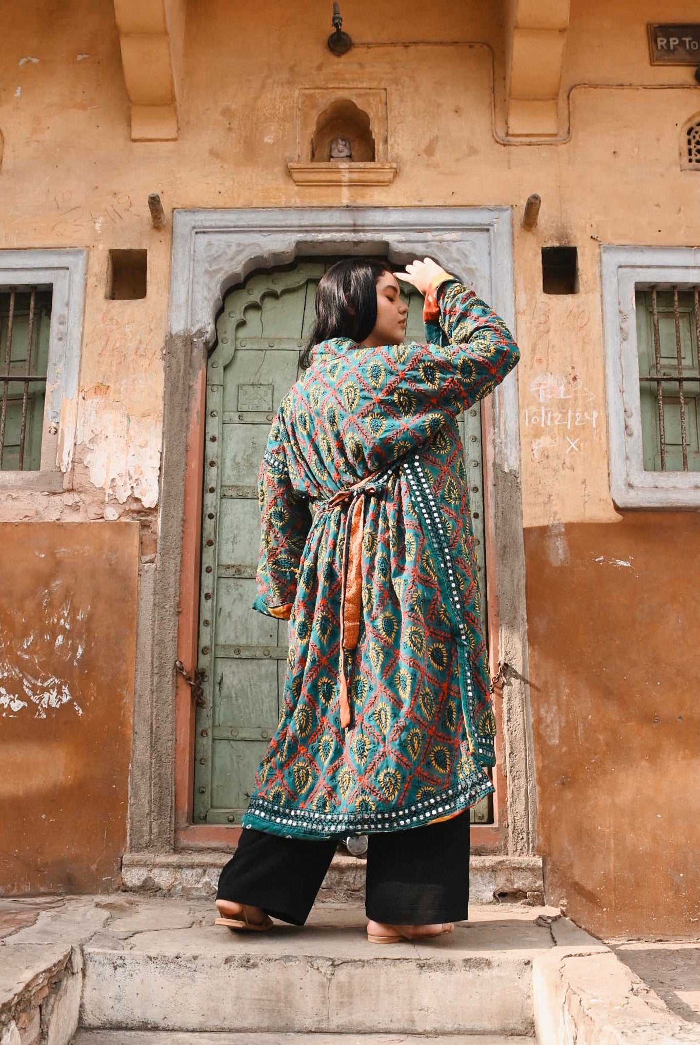 women embroidery cover up - Love Protect Sustain