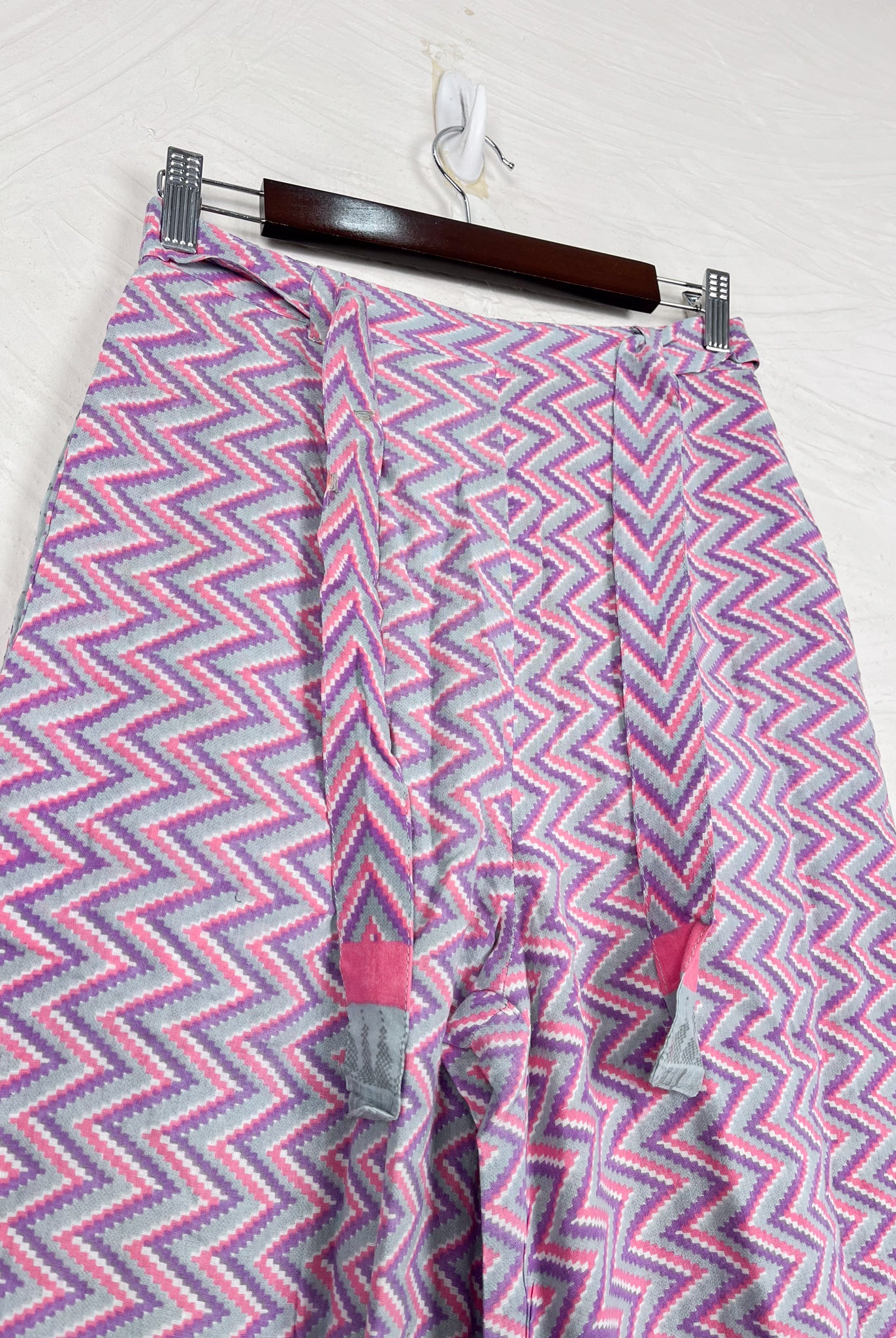 women retro cotton pants - Love Protect Sustain