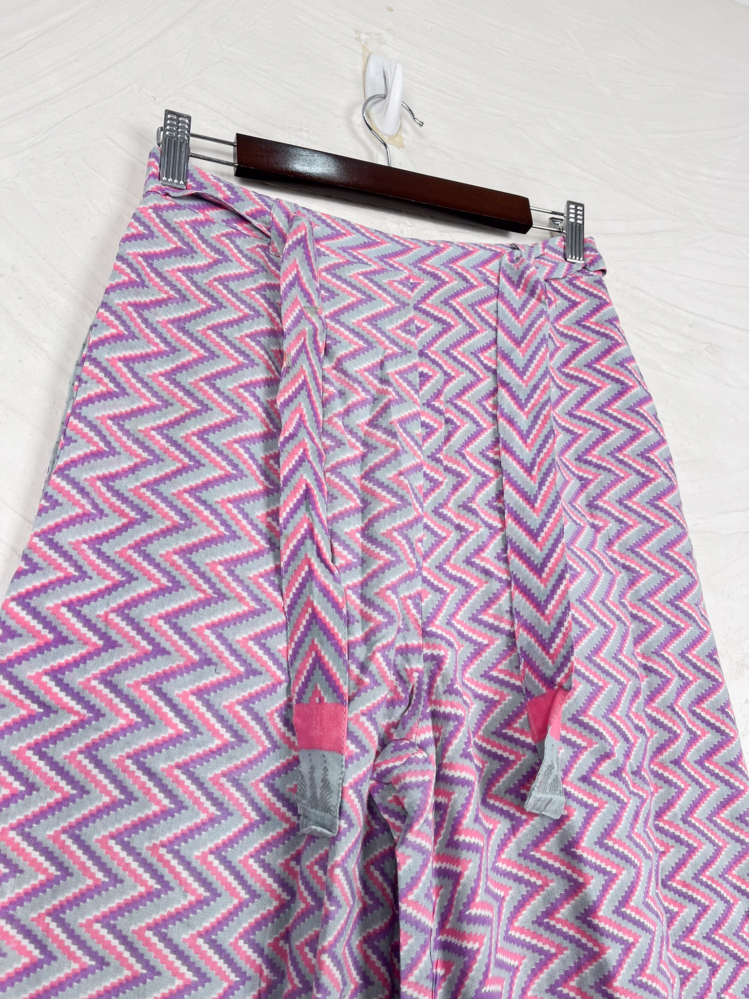 women retro cotton pants - Love Protect Sustain