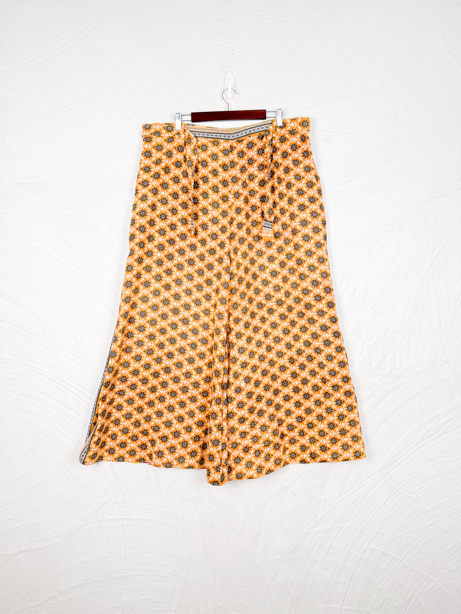 yellow boho pants - Love Protect Sustain