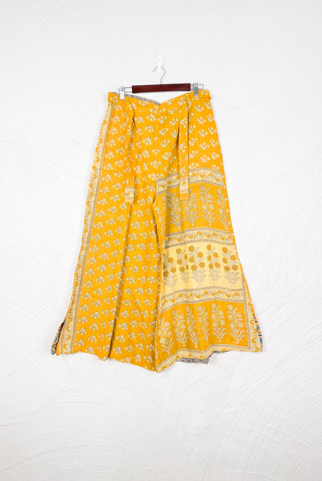yellow cotton pants - Love Protect Sustain