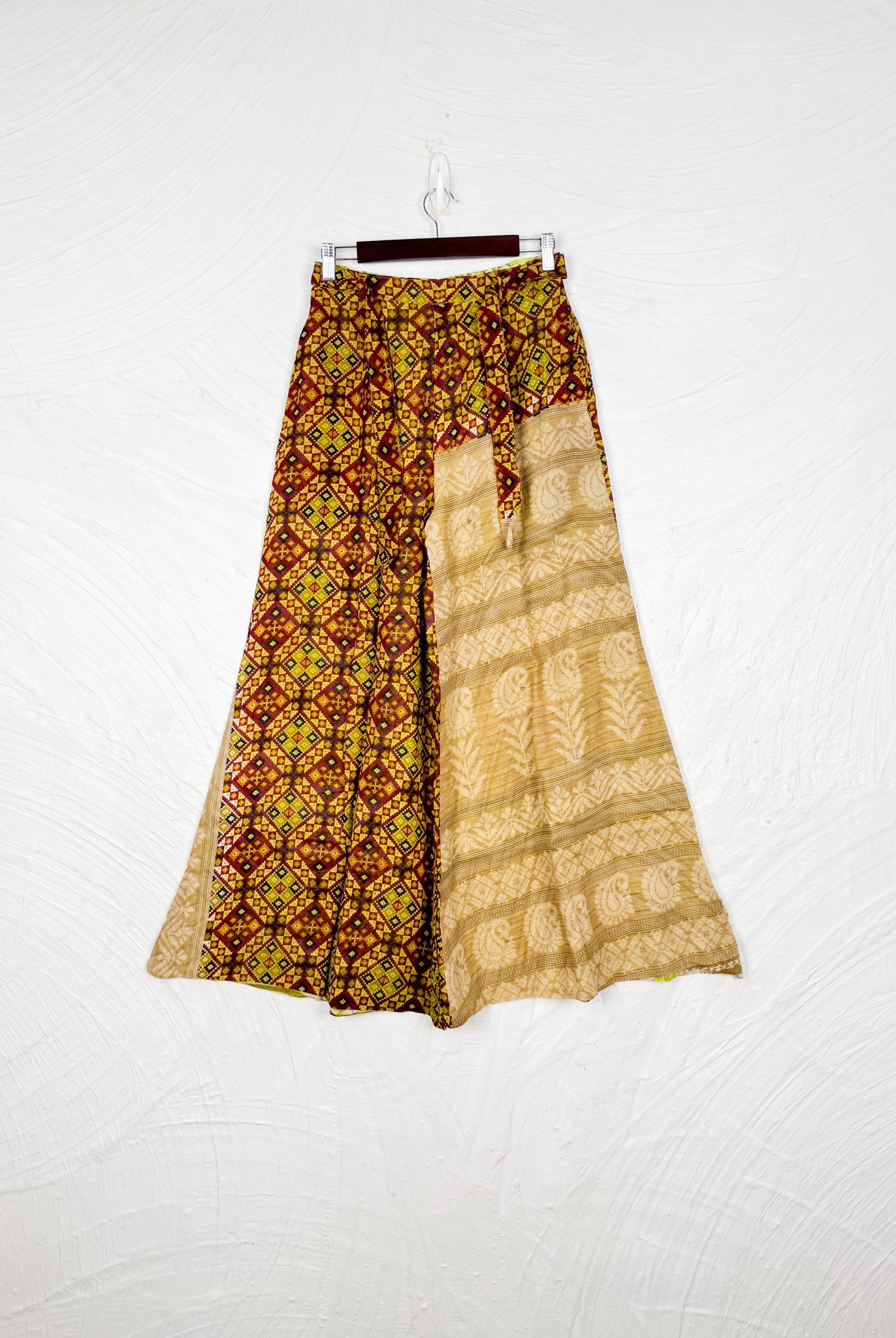 yellow floral pants - Love Protect Sustain