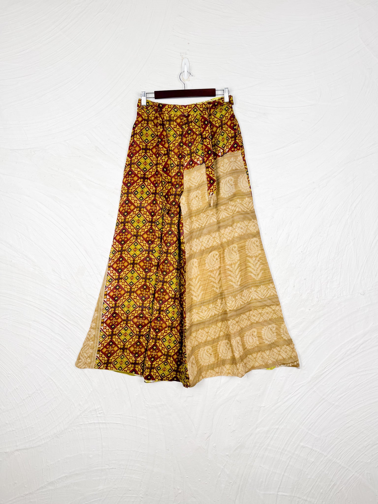 yellow floral pants - Love Protect Sustain