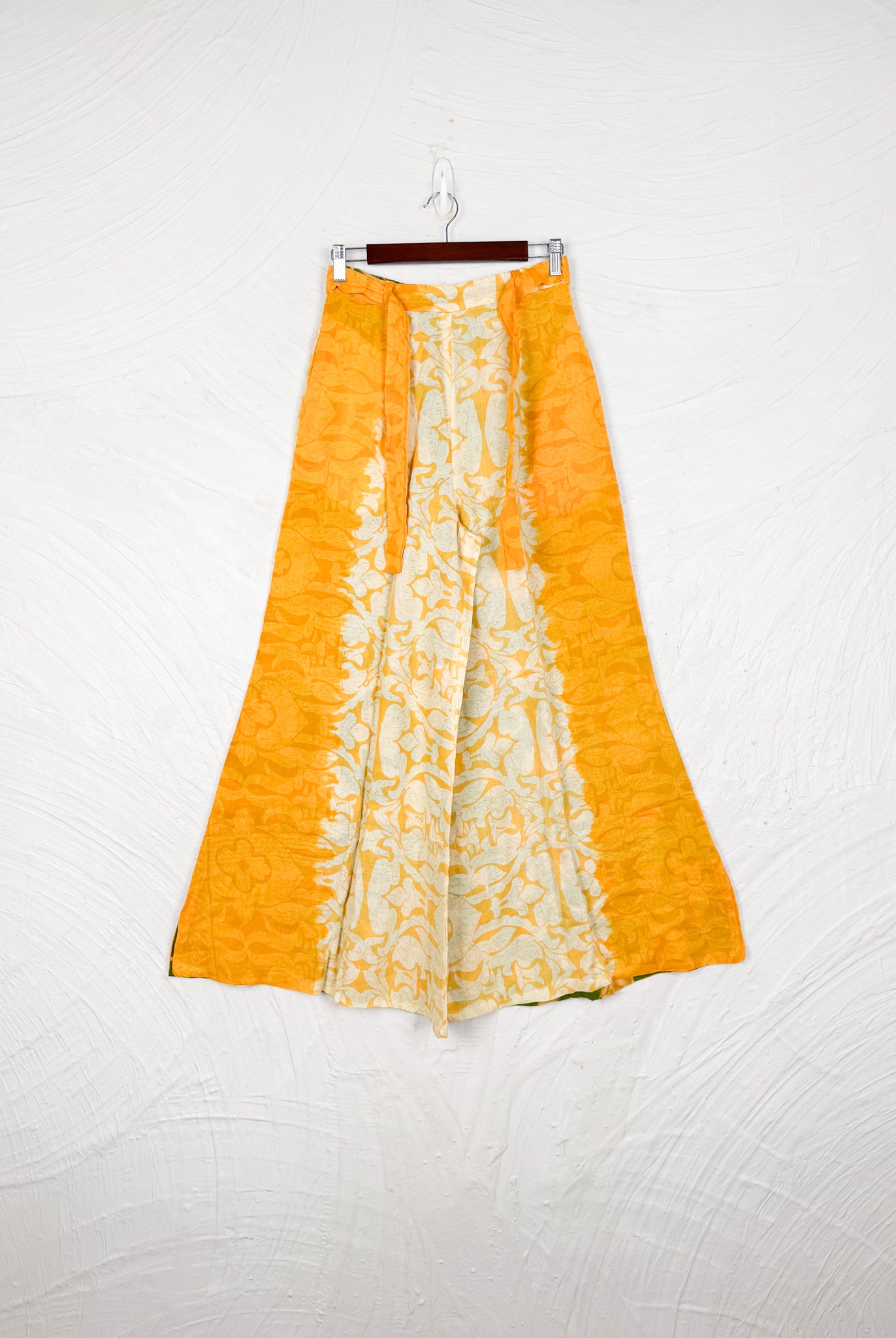 yellow floral pants - Love Protect Sustain