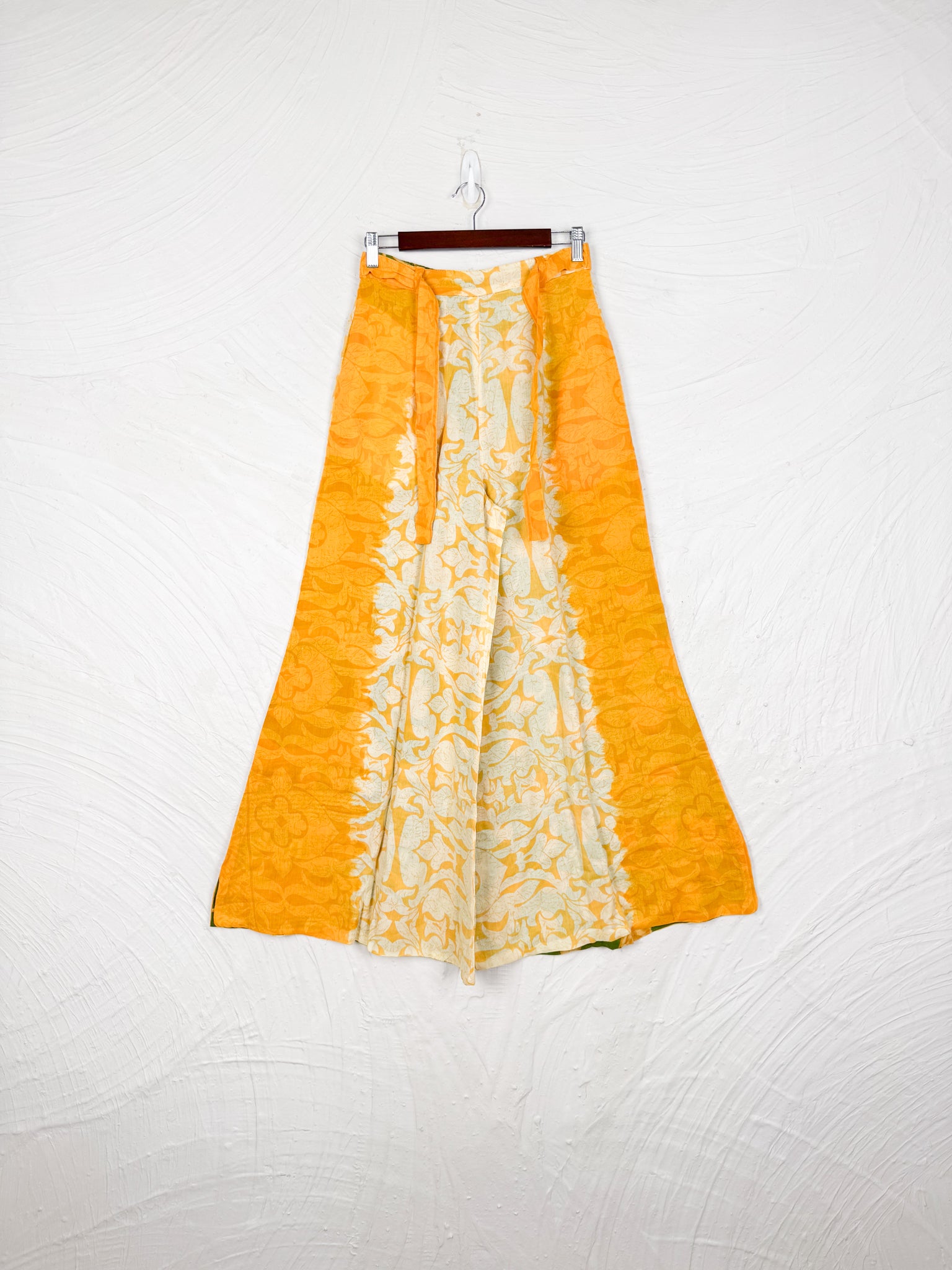 yellow floral pants - Love Protect Sustain