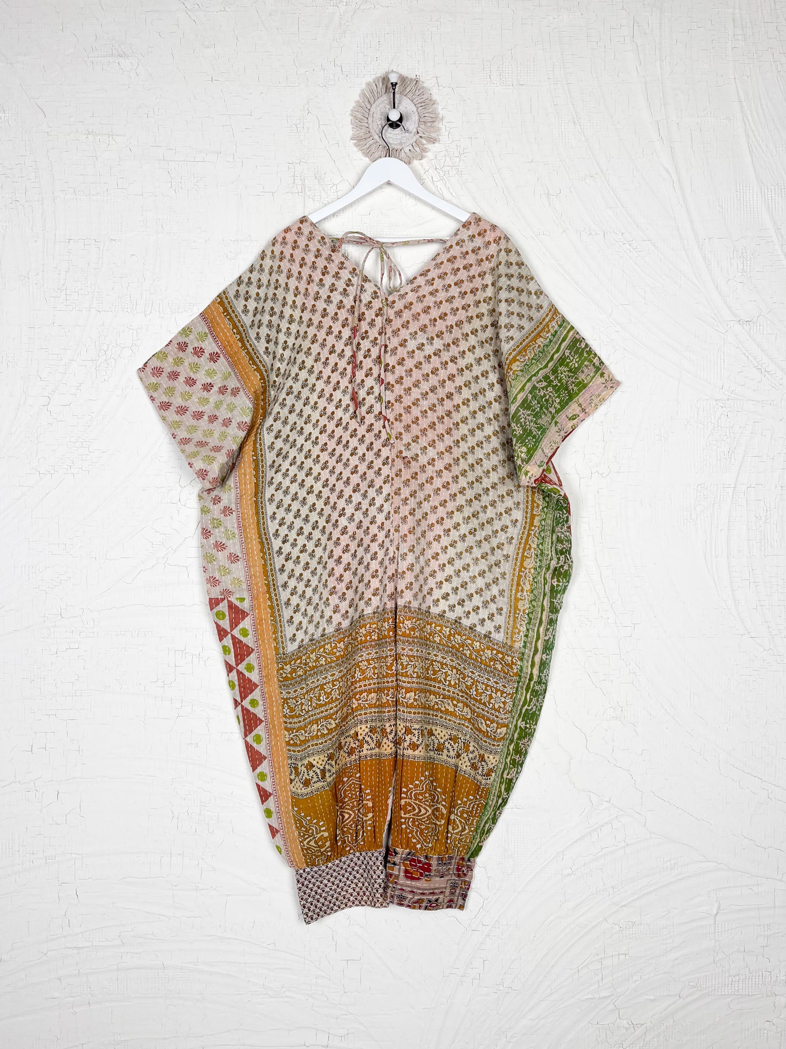 Abstract Kantha Jumper - Love Protect Sustain