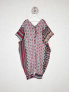 Abstract Reversible Kantha jumpsuit - Love Protect Sustain