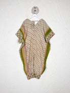 AuthenticIndian Kanthawork jumpsuit for women - Love Protect Sustain