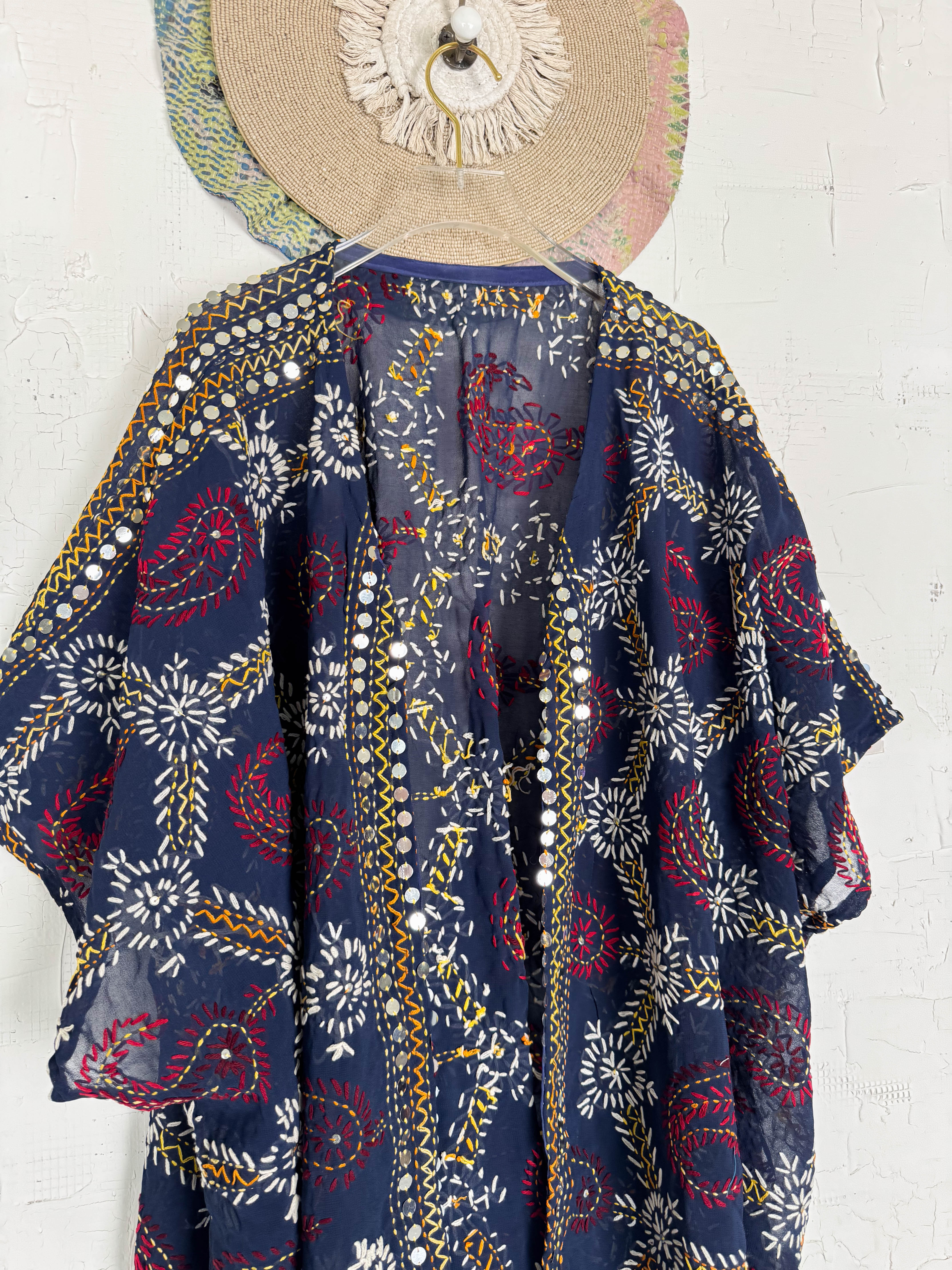 Beach coverup floral - Love Protect Sustain