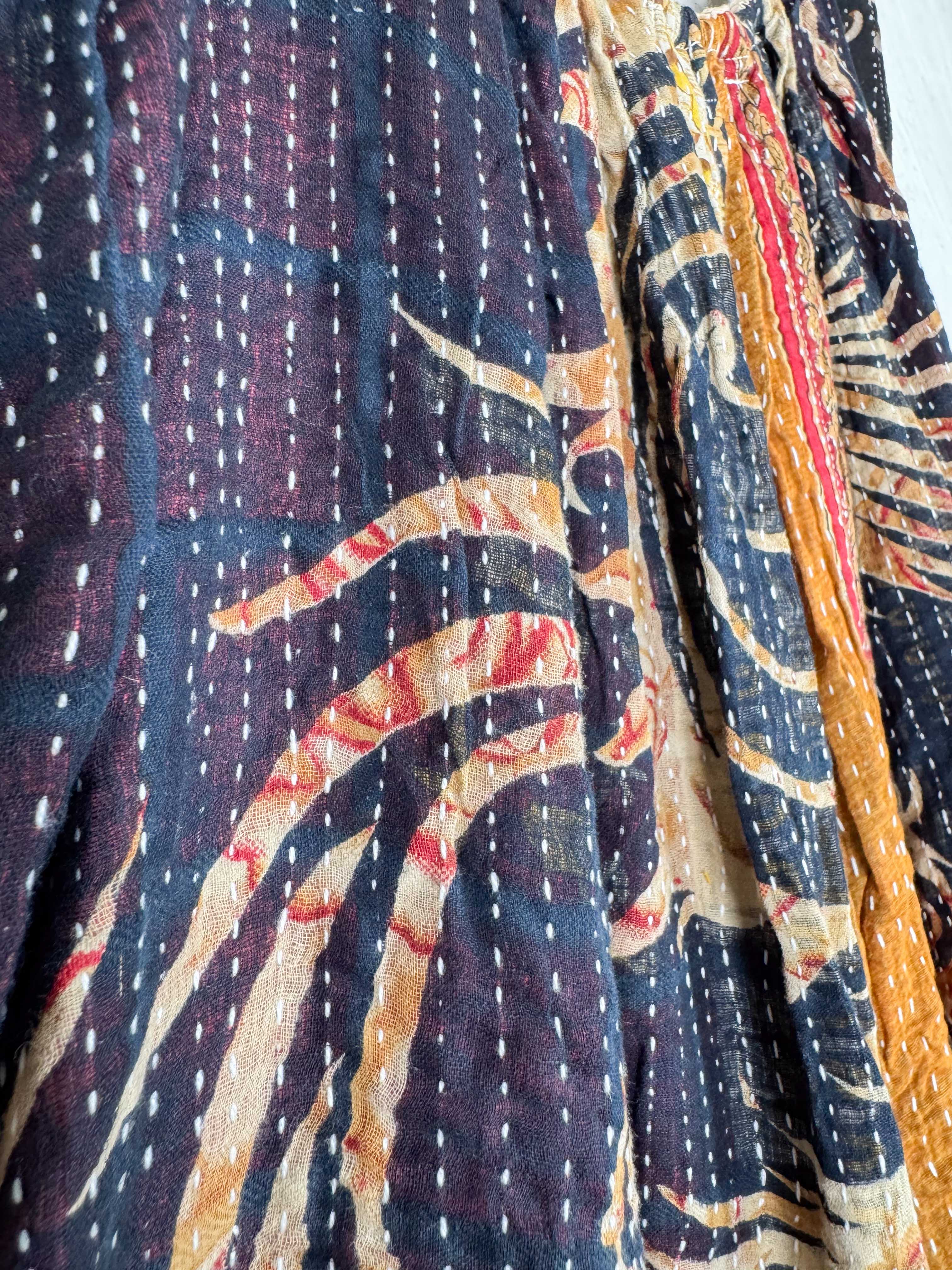 Black Patchwork jumpsuit - Love Protect Sustain