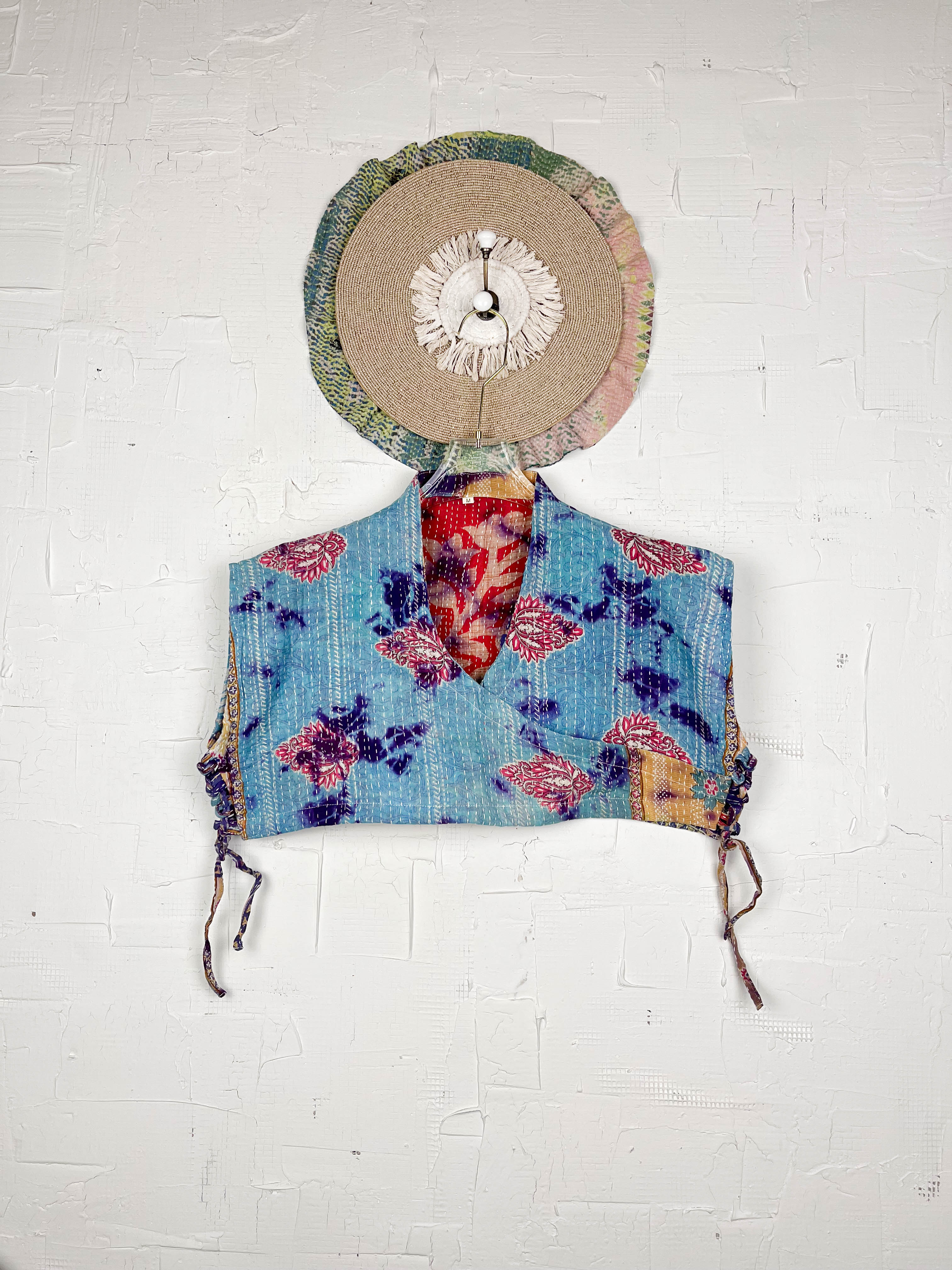 Blue Kantha Top - Love Protect Sustain