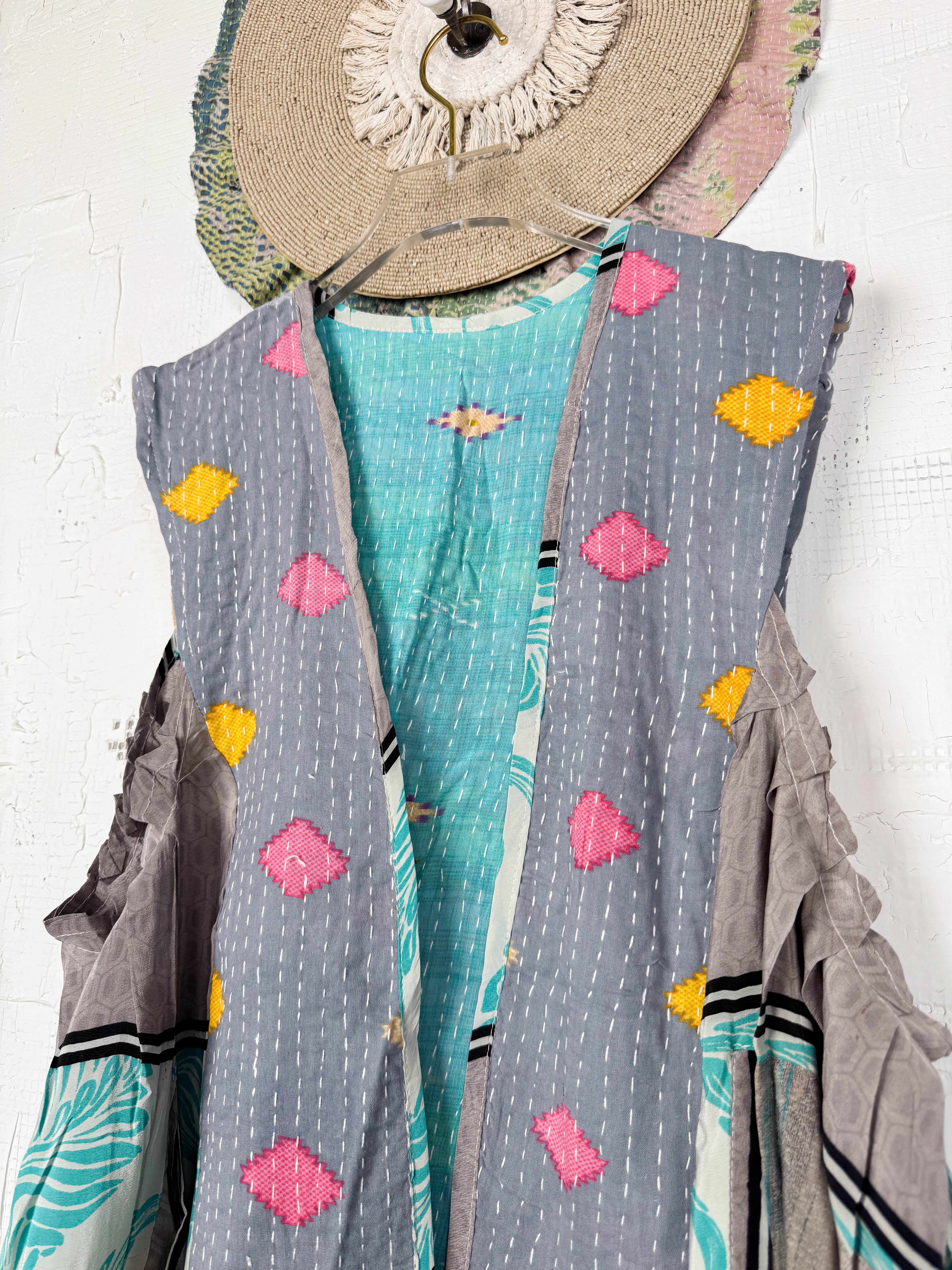 Bohemian Kantha Top - Love Protect Sustain