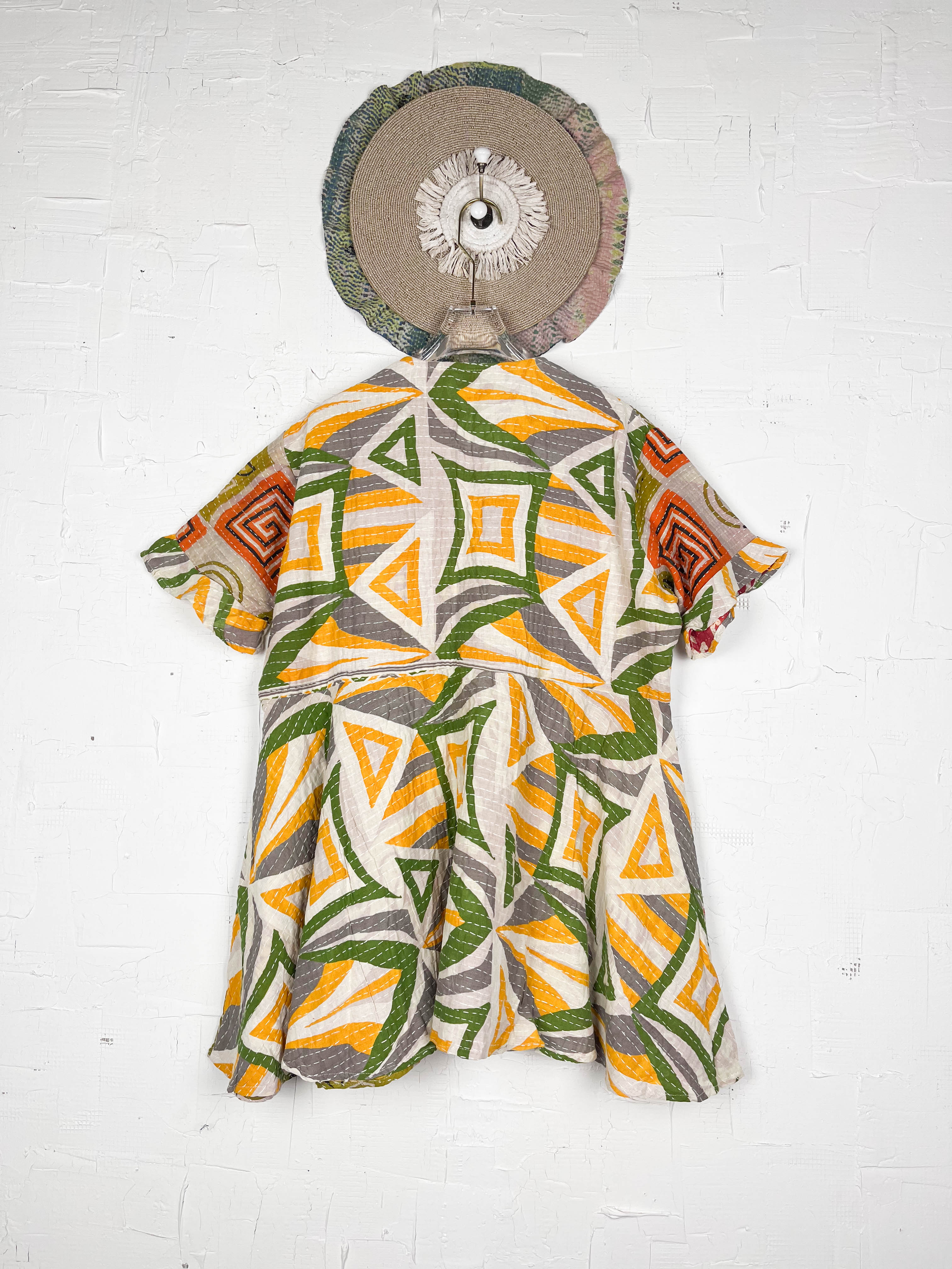 Bohemian Kantha dress- Love Protect Sustain