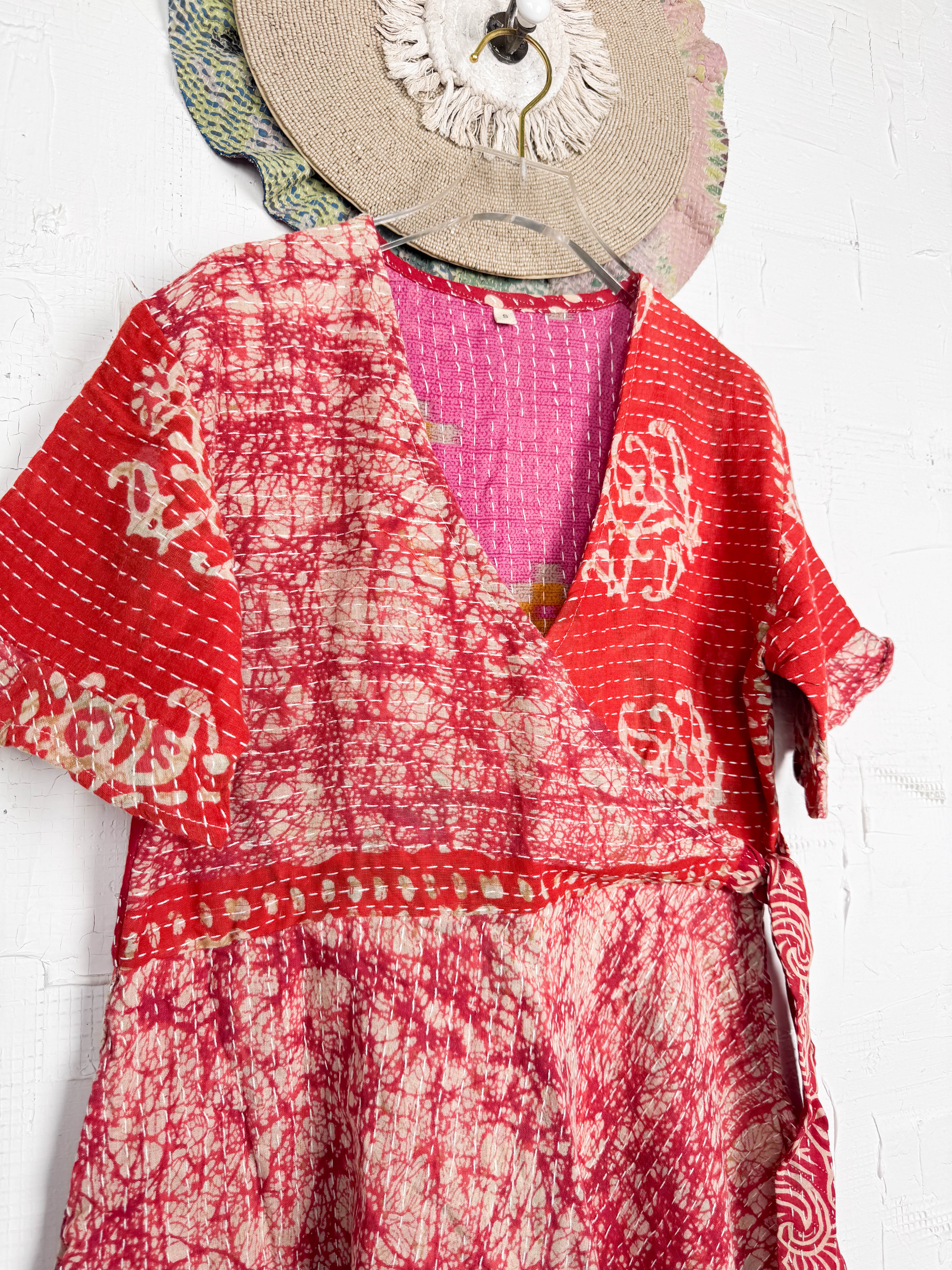 Bohemian Kantha dress - Love Protect Sustain