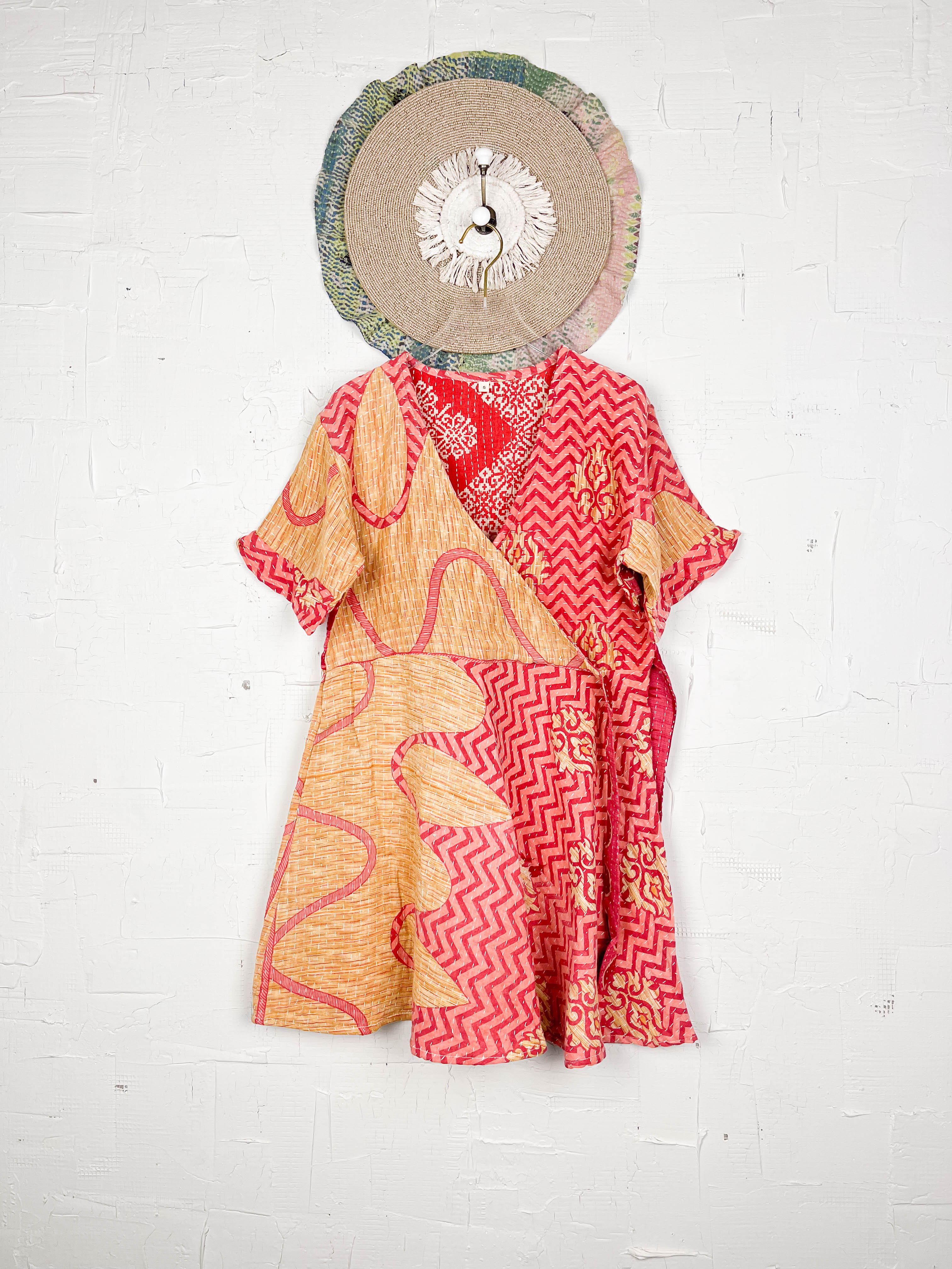 Bohemian Kantha dress - Love Protect Sustain