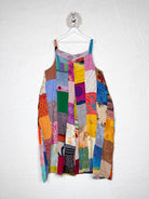 Bohemian Patchwork Silk Jumpsuit - Love Protect Sustain